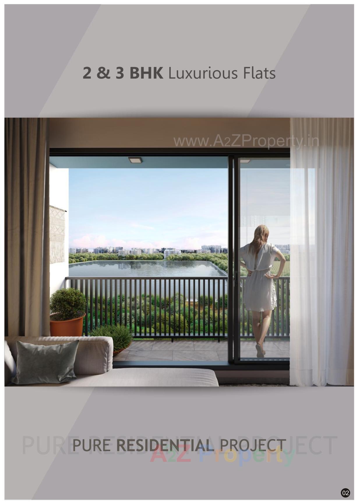 3D Elevation of real estate project Vaidehi Hills located at Karadava, Surat, Gujarat