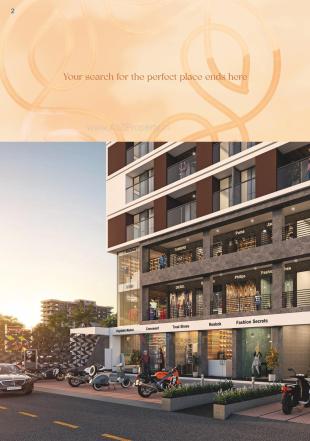 Elevation of real estate project Vaikunth Darshan located at Variav, Surat, Gujarat