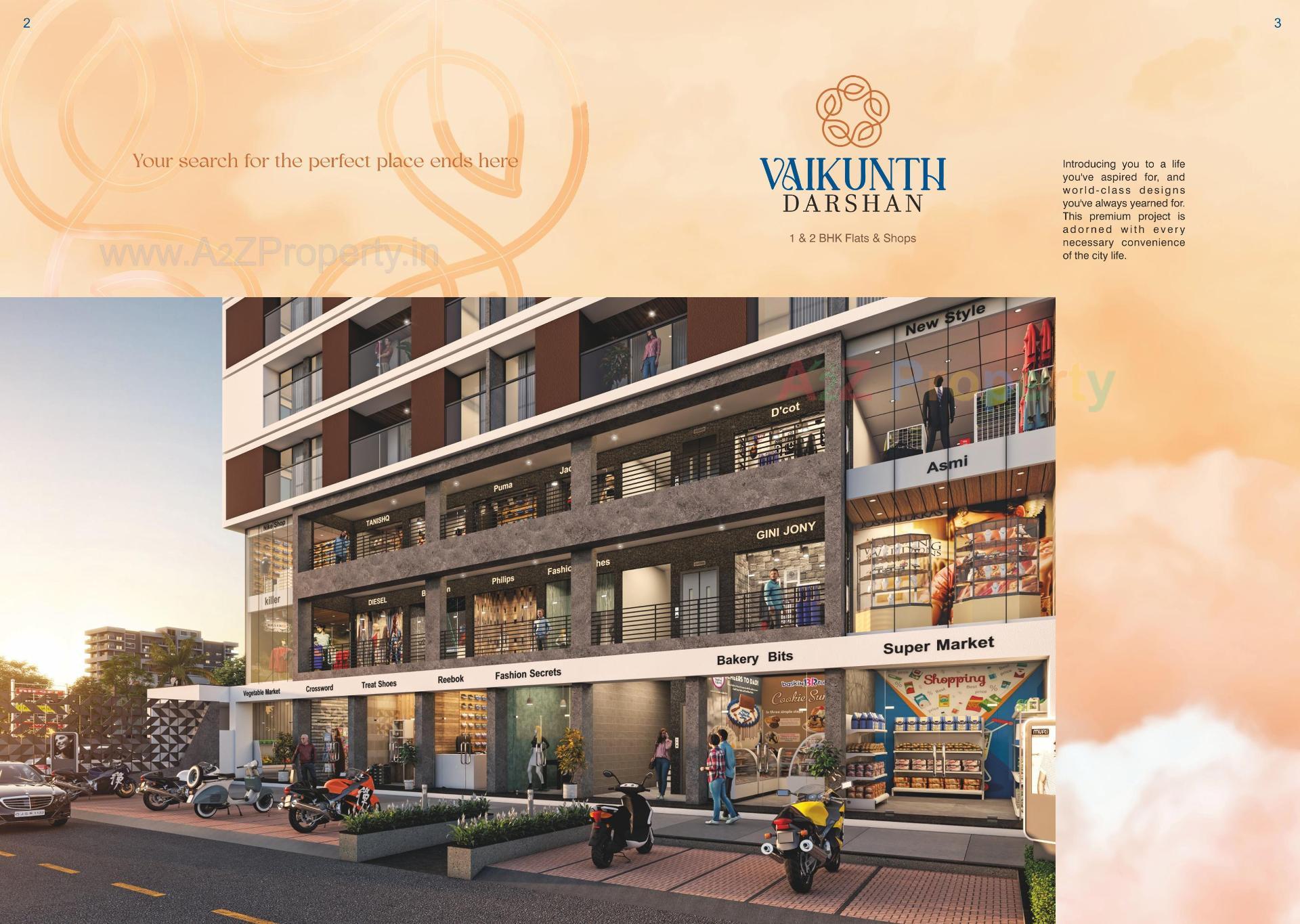 of real estate project Vaikunth Darshan located at Variav, Surat, Gujarat