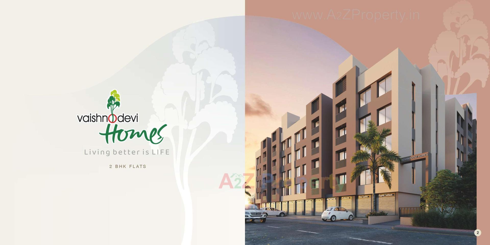  of real estate project Vaishnodevi Homes located at Kosad, Surat, Gujarat