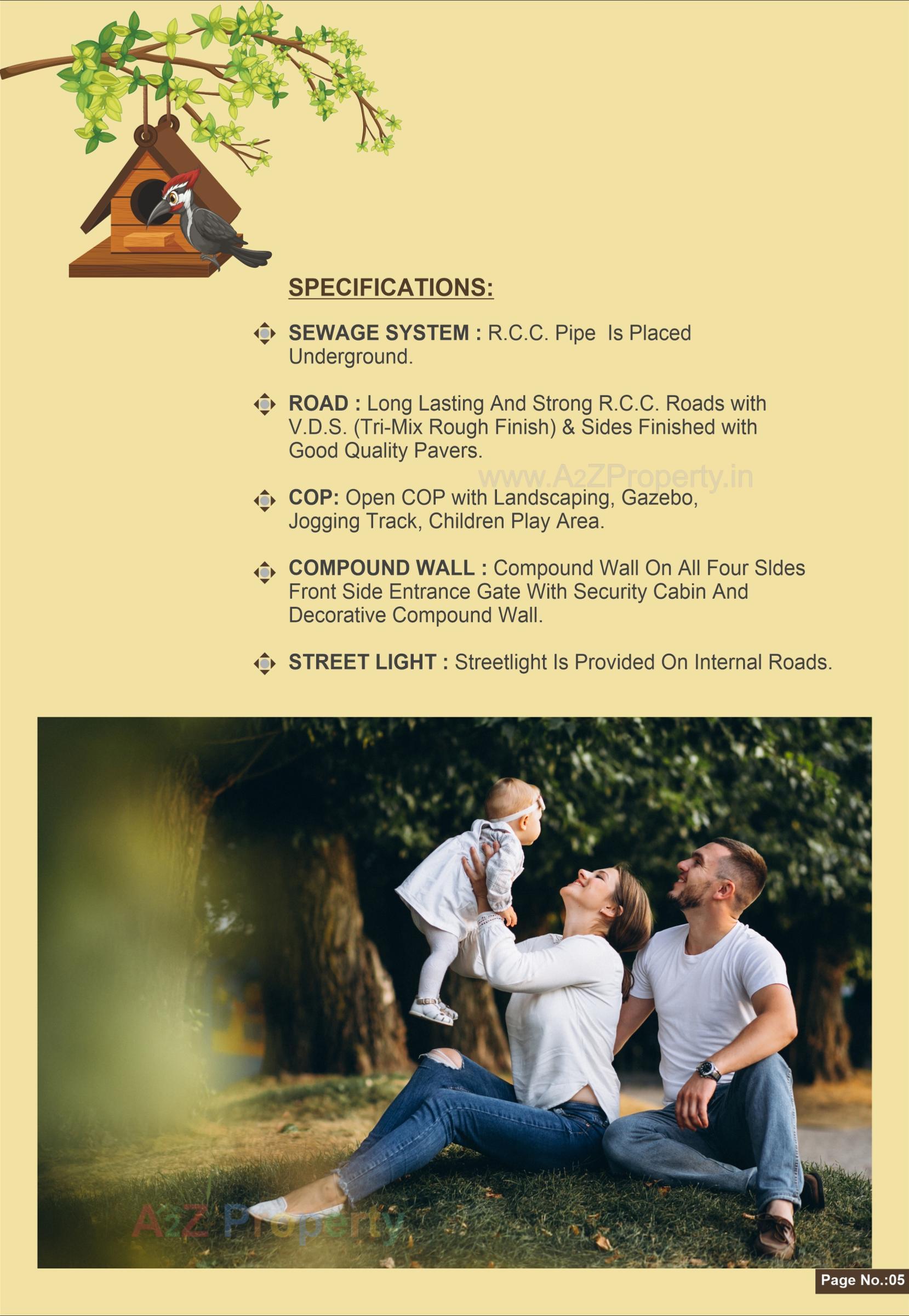  of real estate project Vaishnodevi Serenity Villa located at Chichi, Surat, Gujarat