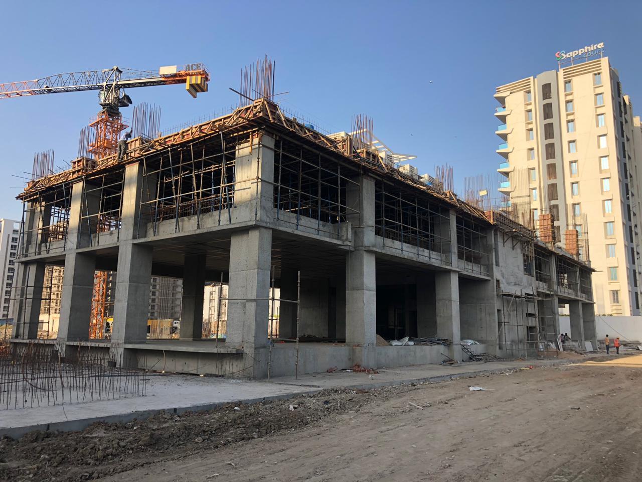 124361_const of real estate project Vanilla Sky located at Vesu, Surat, Gujarat