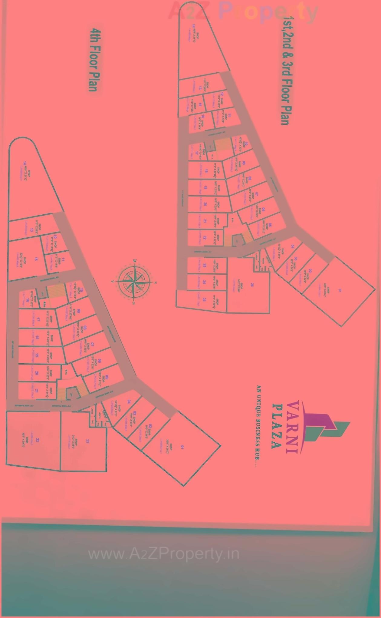  of real estate project Varni Plaza located at Varachha, Surat, Gujarat