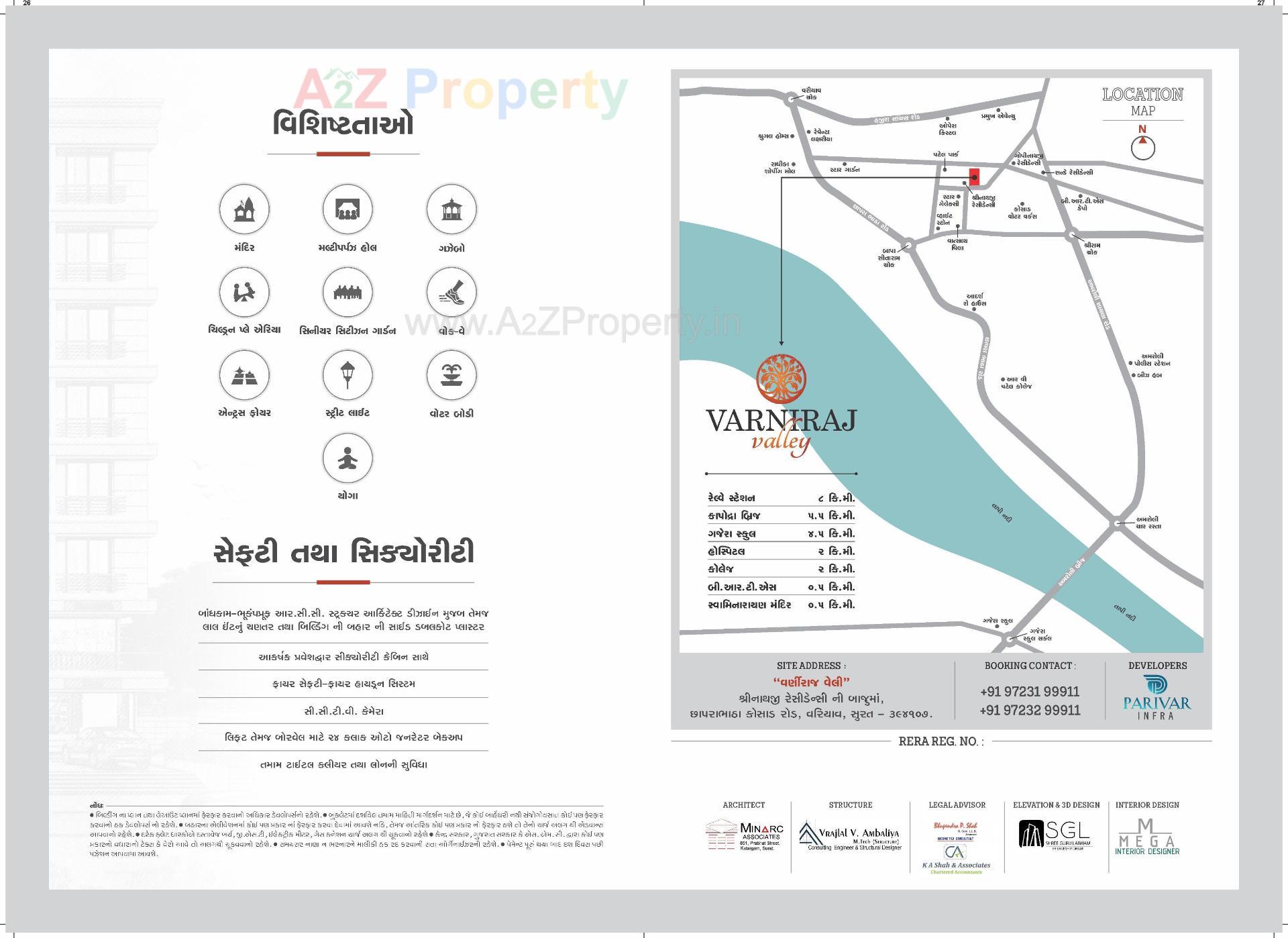  of real estate project Varniraj Valley located at Variav, Surat, Gujarat