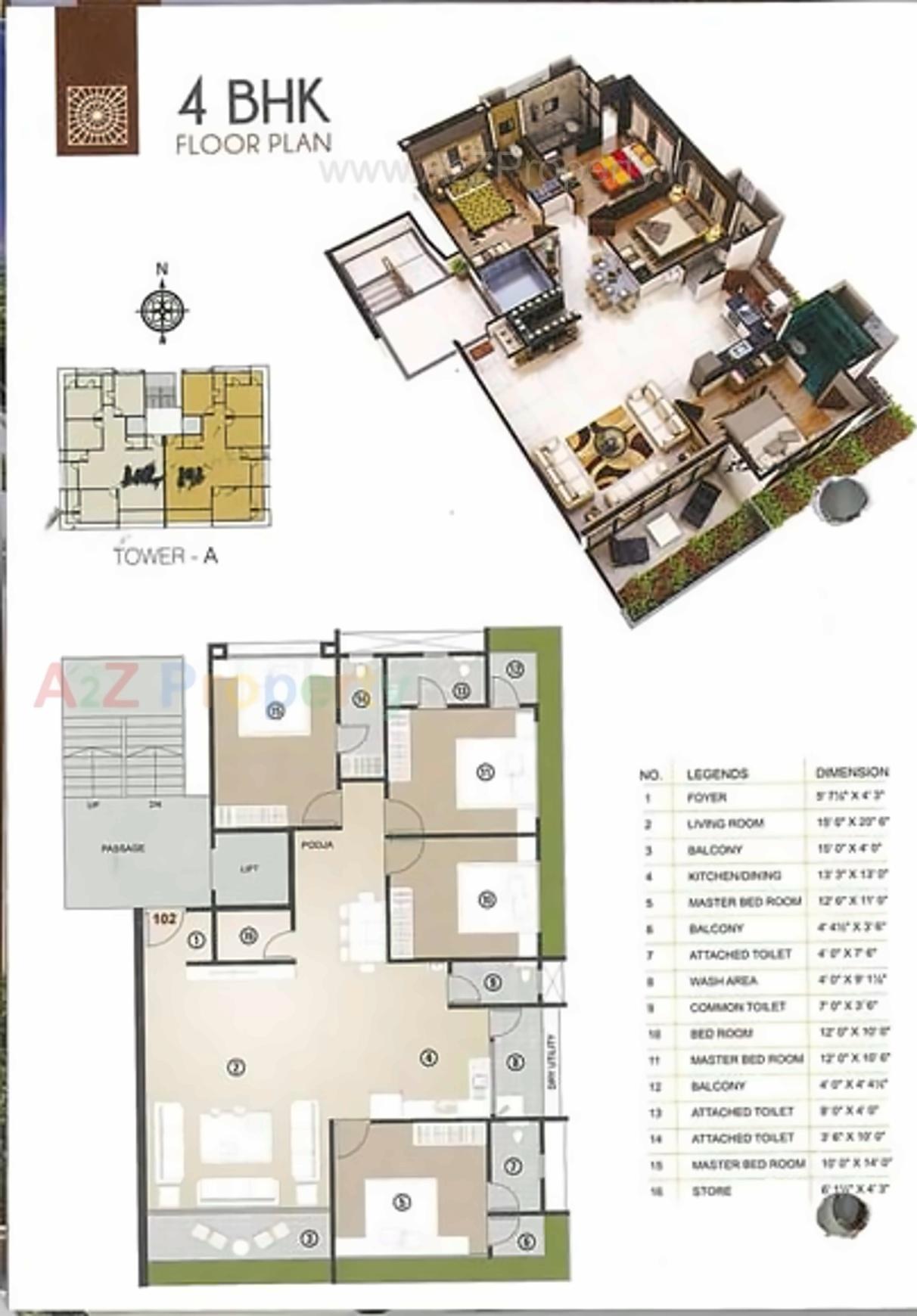 Layout of real estate project Vastu Luxuria located at Puna, Surat, Gujarat
