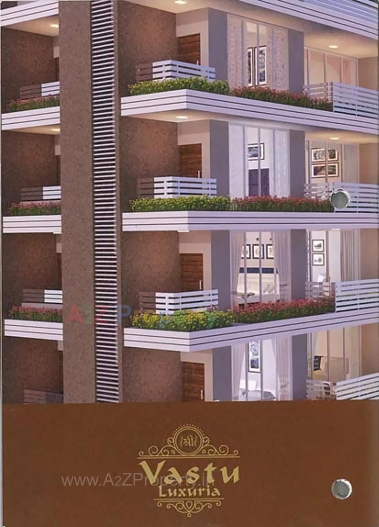 3D Elevation of real estate project Vastu Luxuria located at Puna, Surat, Gujarat
