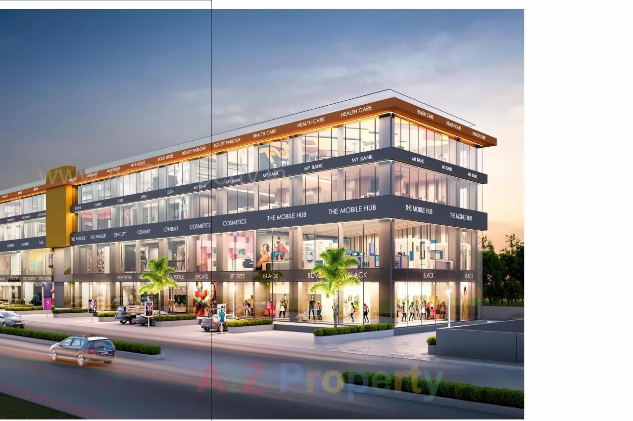 3D Elevation of real estate project Vasupujya Rio Empire located at Pal, Surat, Gujarat