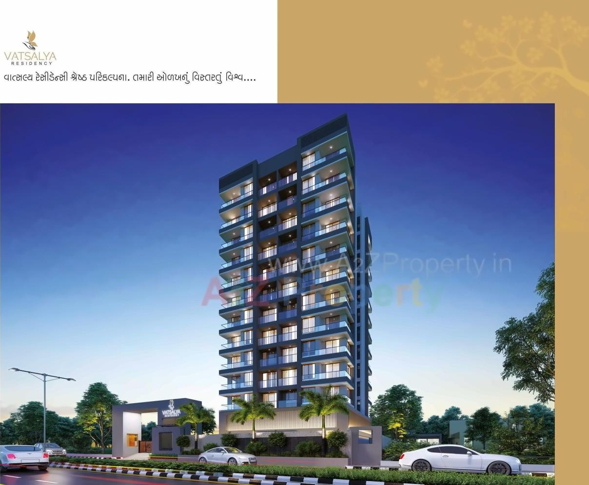 3D Elevation of real estate project Vatsalya Residency located at Jahangir-pura, Surat, Gujarat
