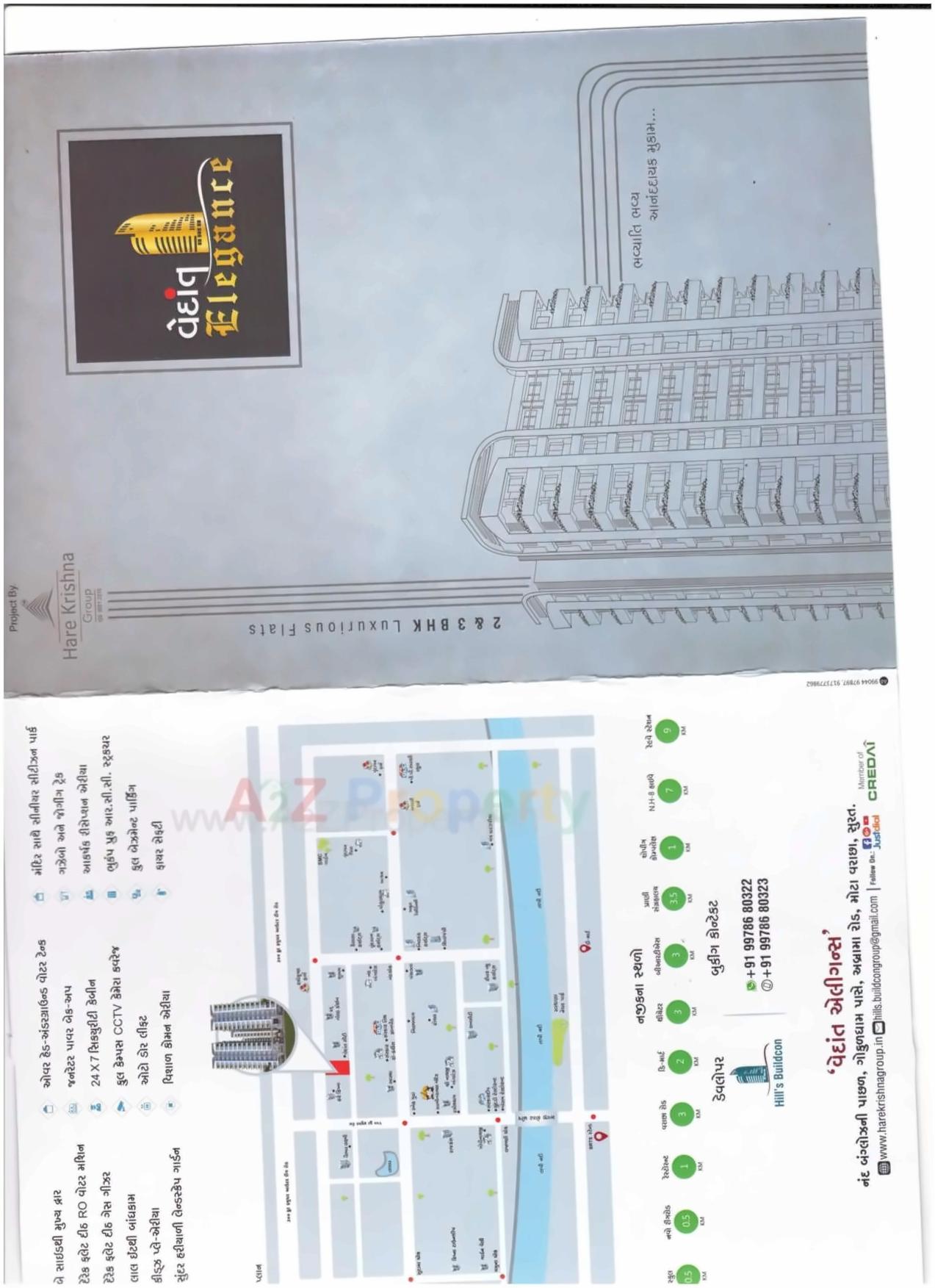  of real estate project Vedant Elegance located at Varachha, Surat, Gujarat