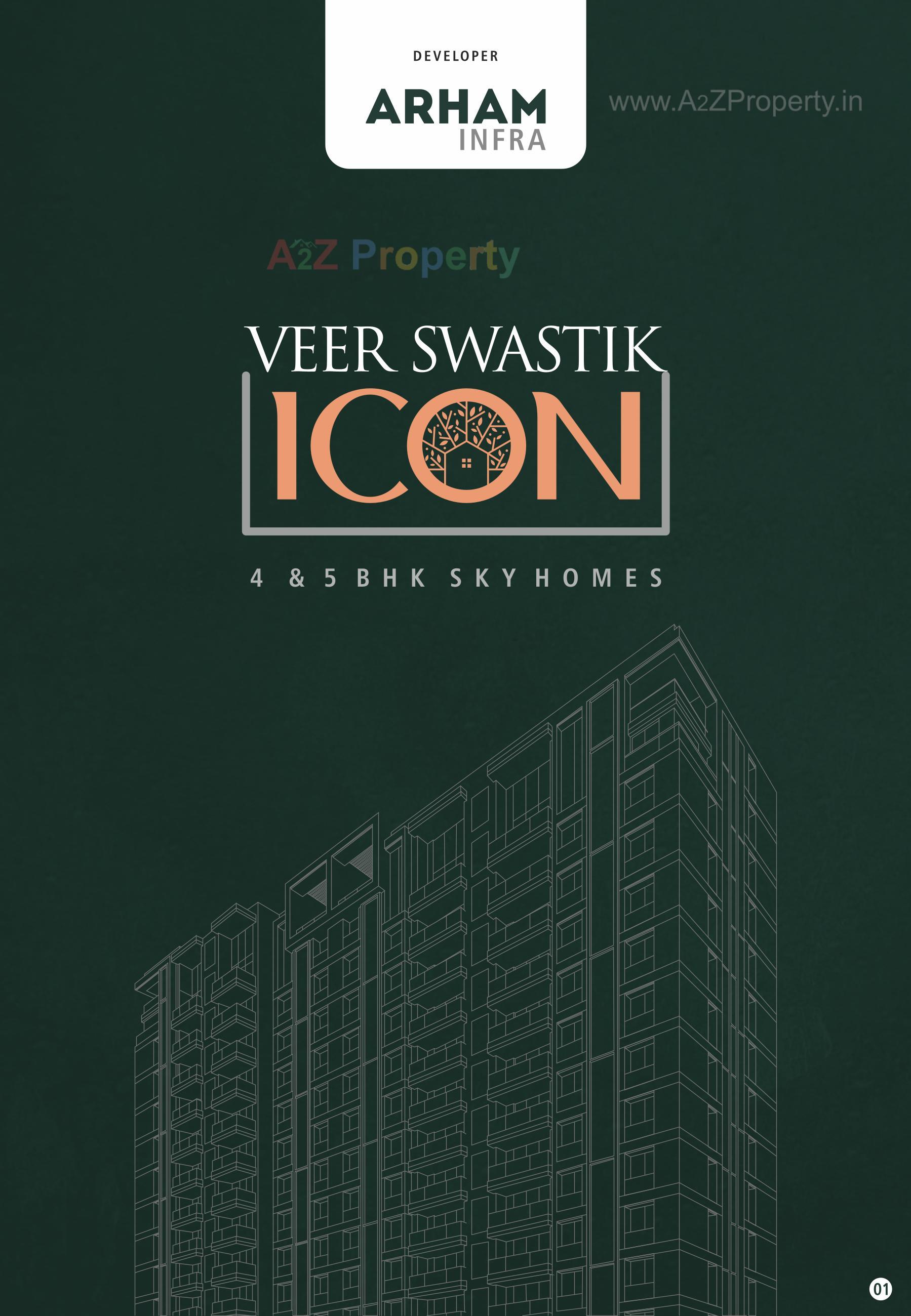  of real estate project Veer Swastik Icon located at Bhatha, Surat, Gujarat