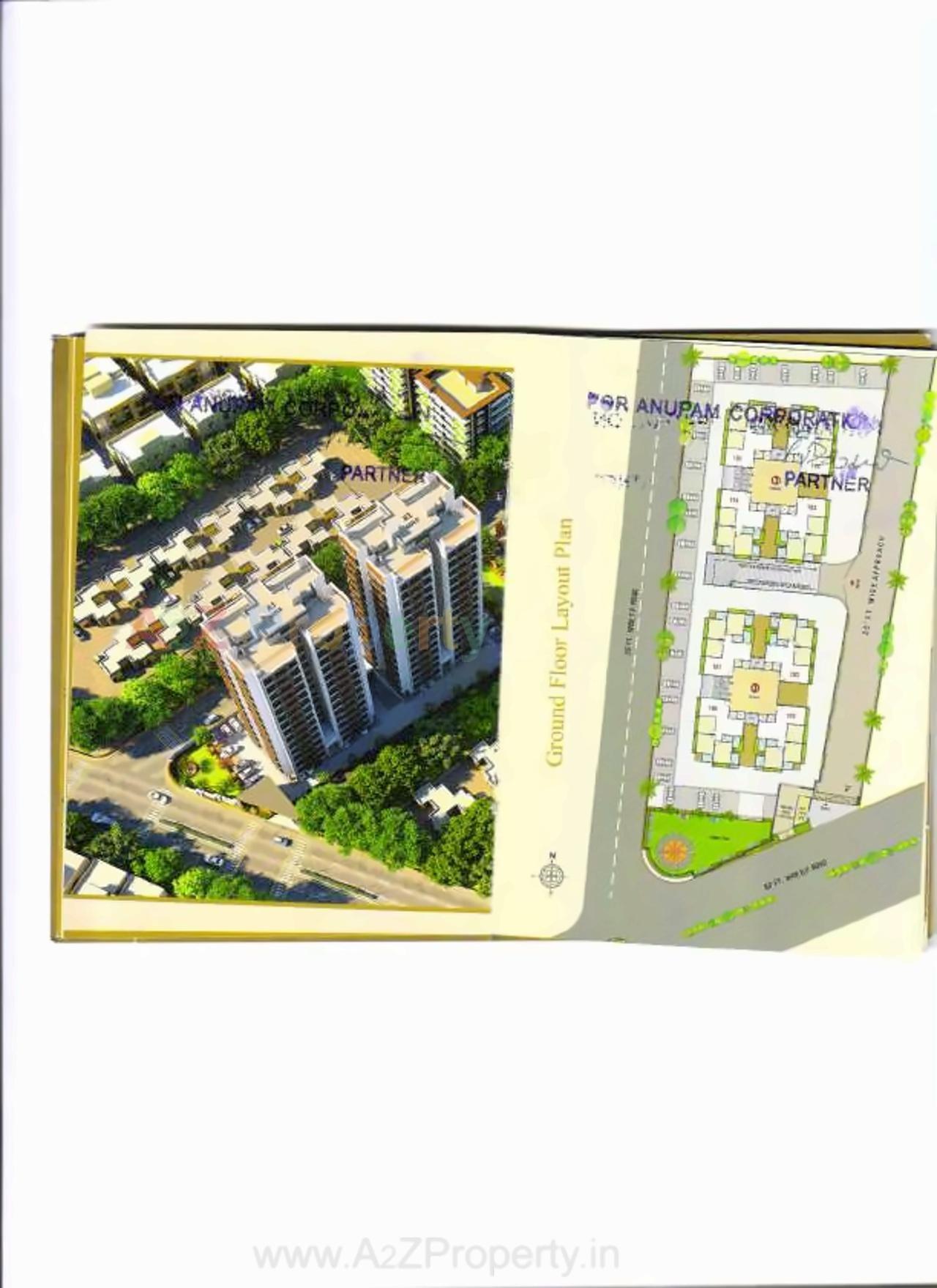 Layout of real estate project Venezia located at Puna, Surat, Gujarat