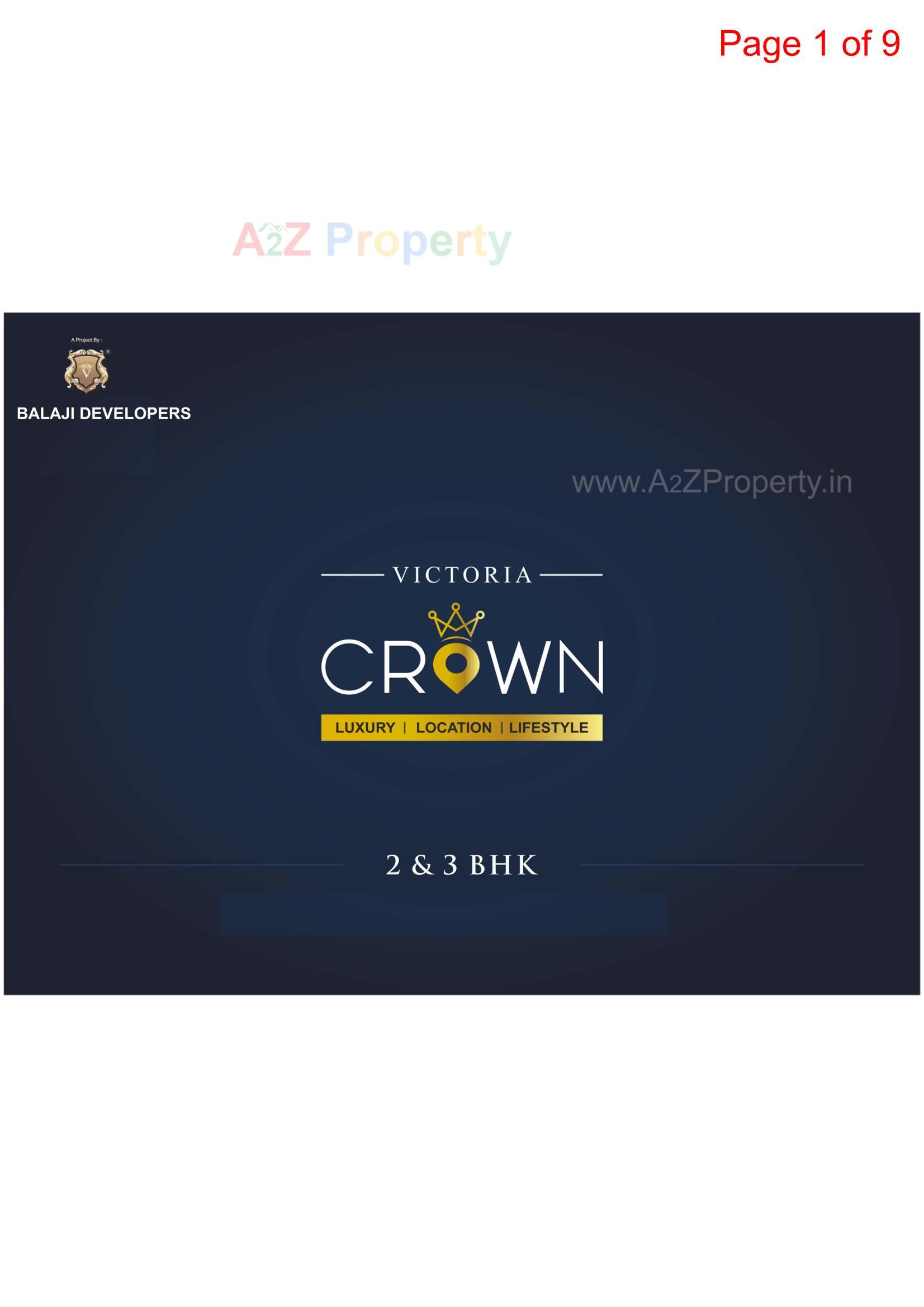  of real estate project Victoria Crown located at Surat, Surat, Gujarat