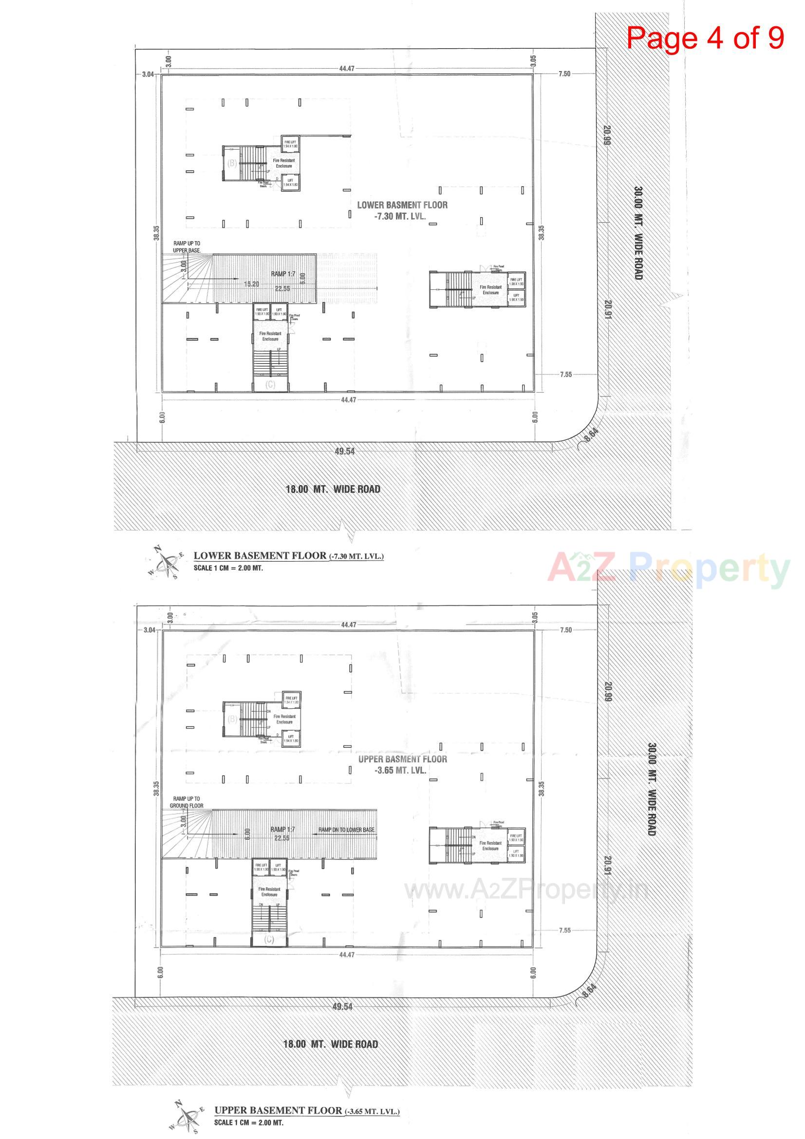 Layout of real estate project Victoria Crown located at Surat, Surat, Gujarat