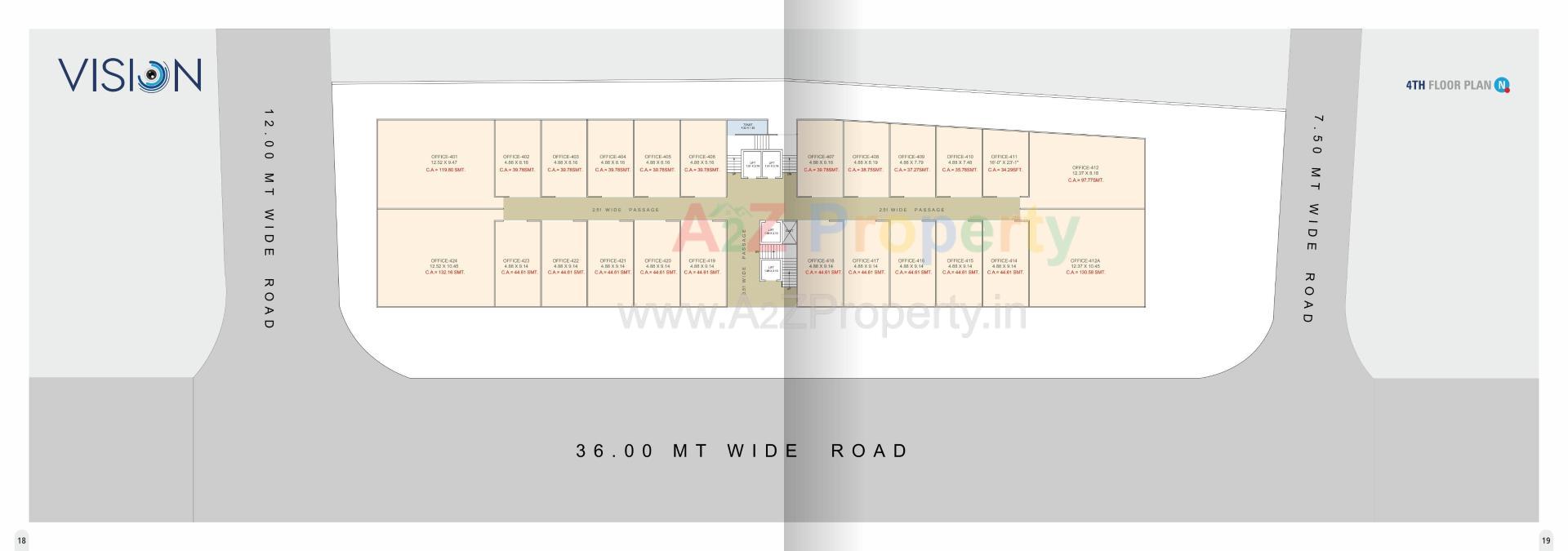  of real estate project Vision located at Surat, Surat, Gujarat
