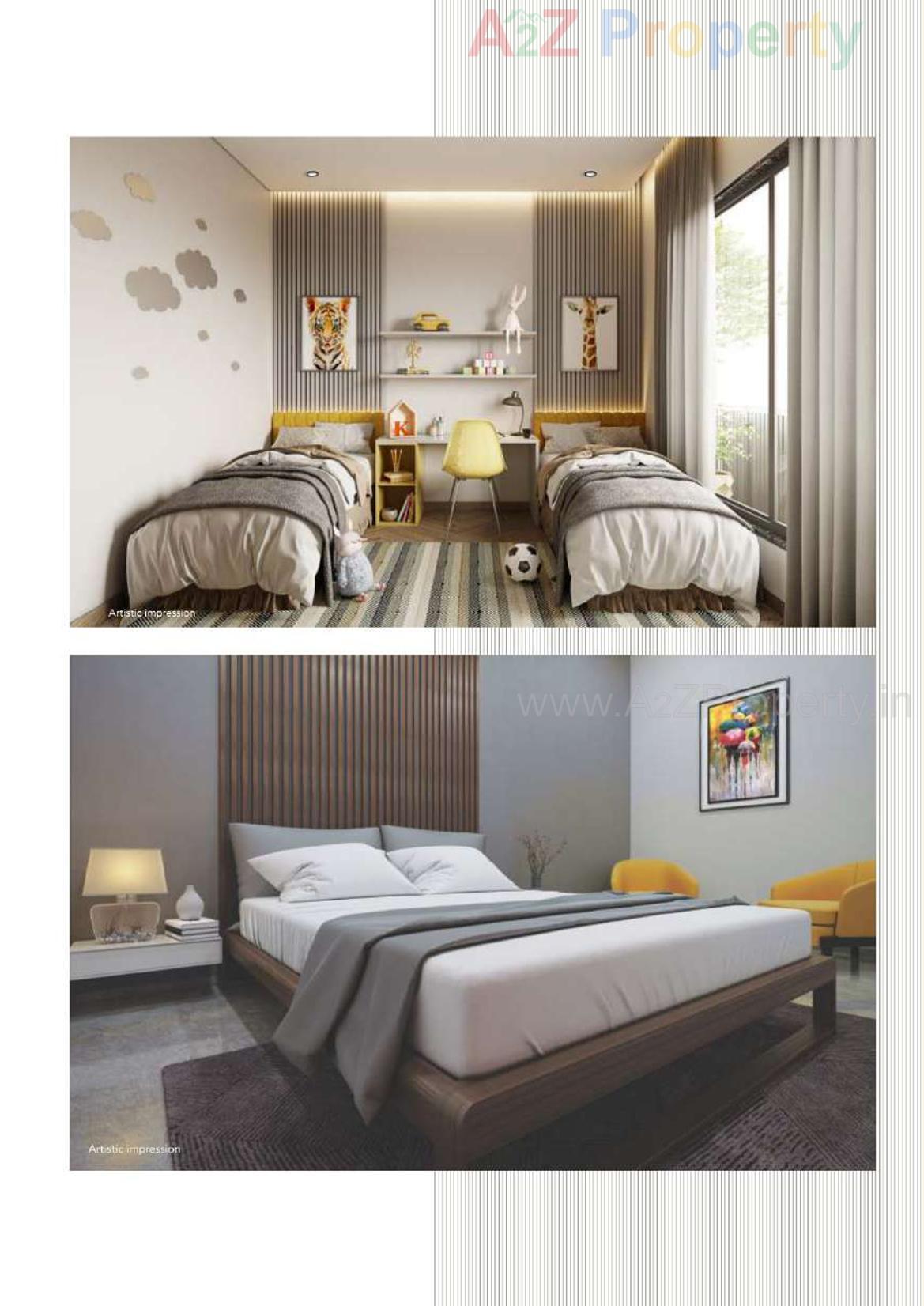 3D Elevation of real estate project Vitoria Heights located at Surat, Surat, Gujarat