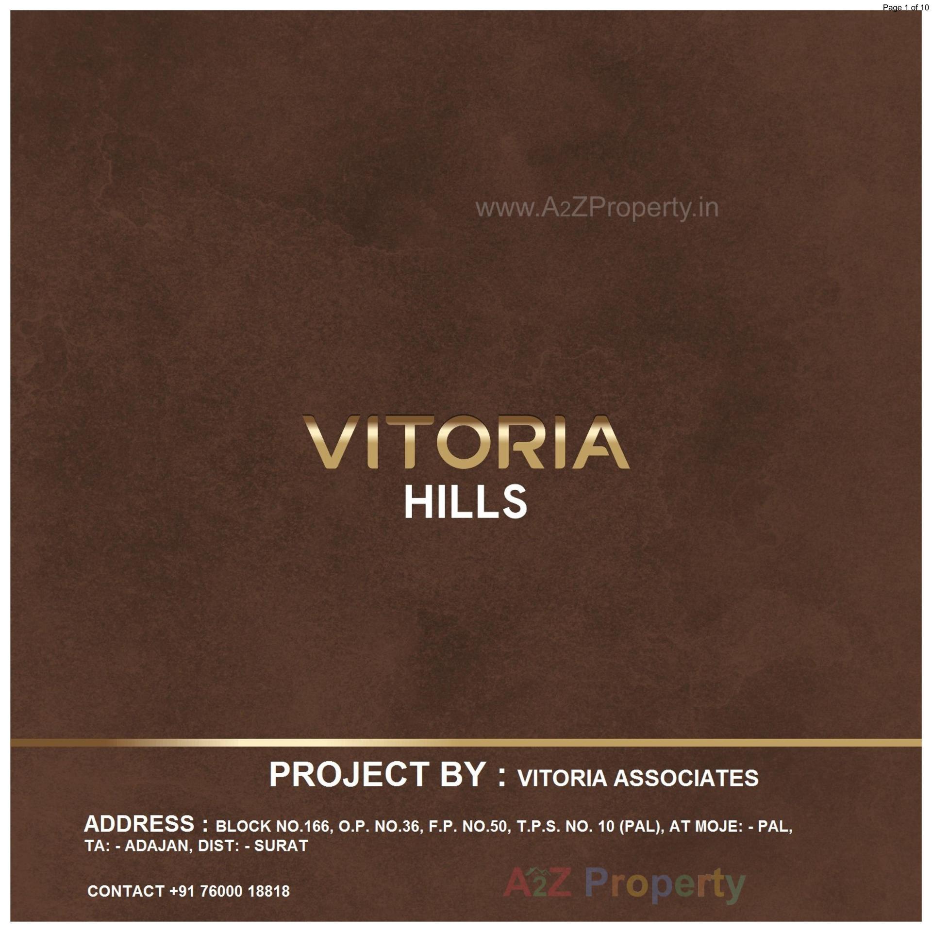  of real estate project Vitoria Hills located at Pal, Surat, Gujarat