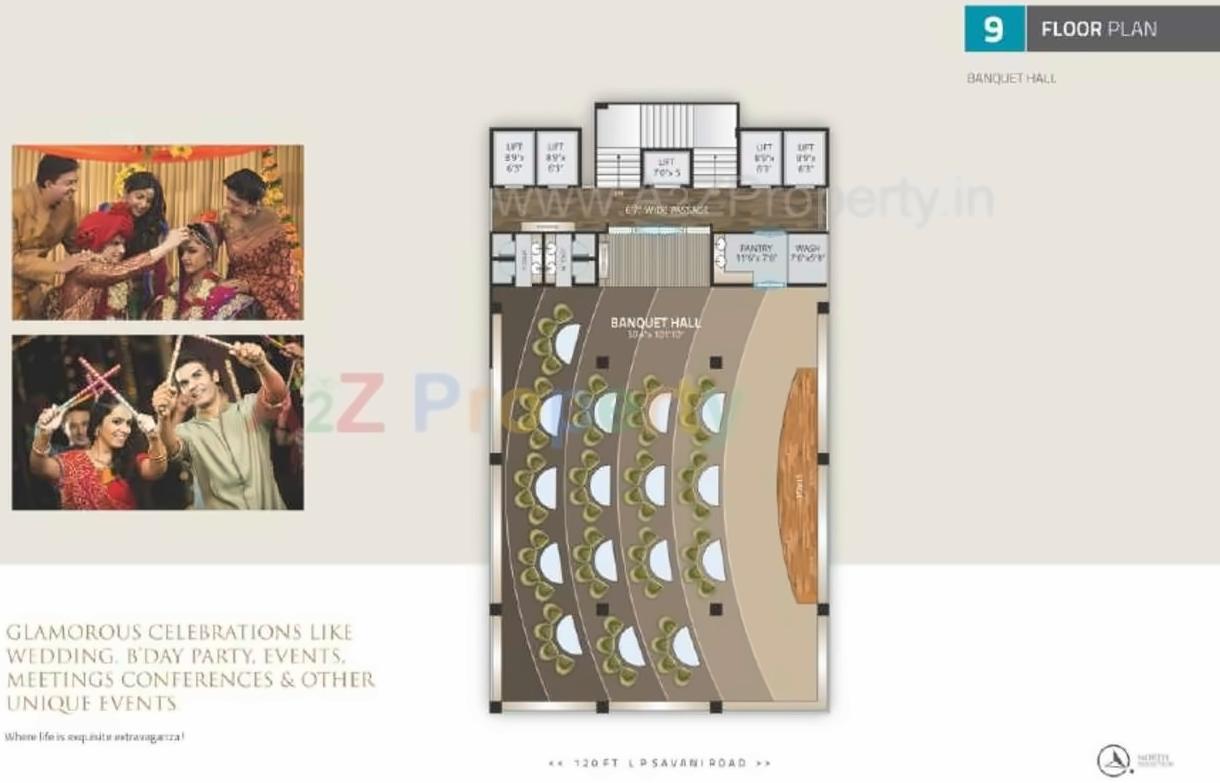 Layout of real estate project Vivanta Icon located at Surat, Surat, Gujarat