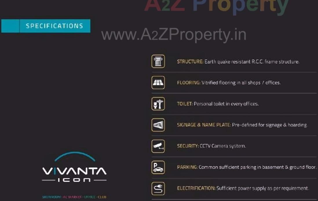 Amenities of Vivanta Icon