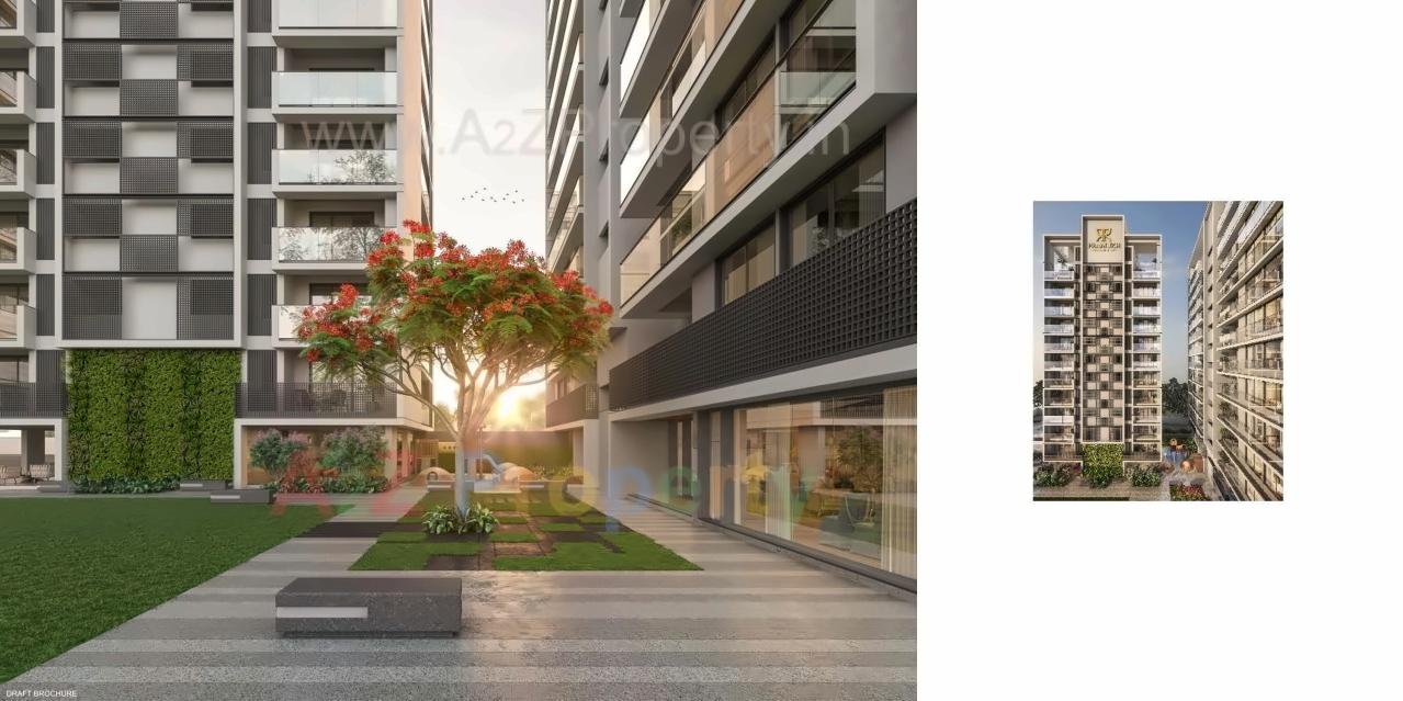 3D Elevation of real estate project Vivanta located at Vesu, Surat, Gujarat