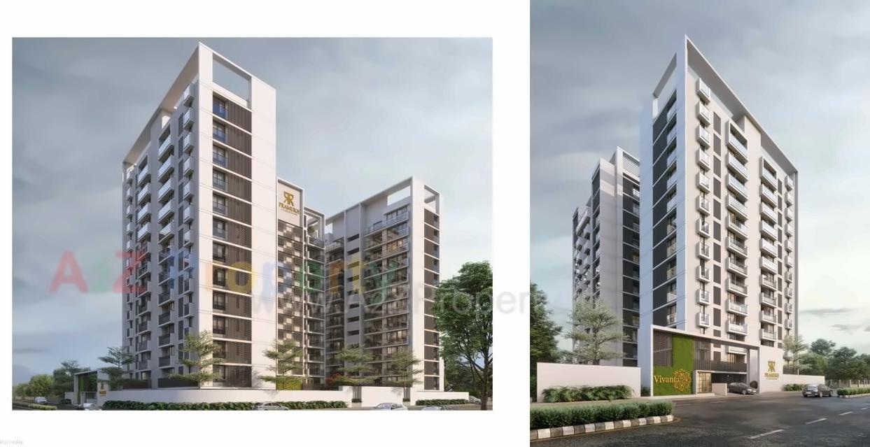 3D Elevation of real estate project Vivanta located at Vesu, Surat, Gujarat
