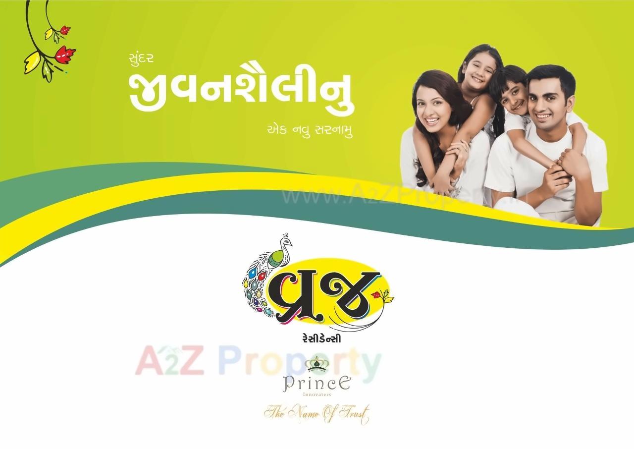  of real estate project Vraj Residency located at Udhna, Surat, Gujarat