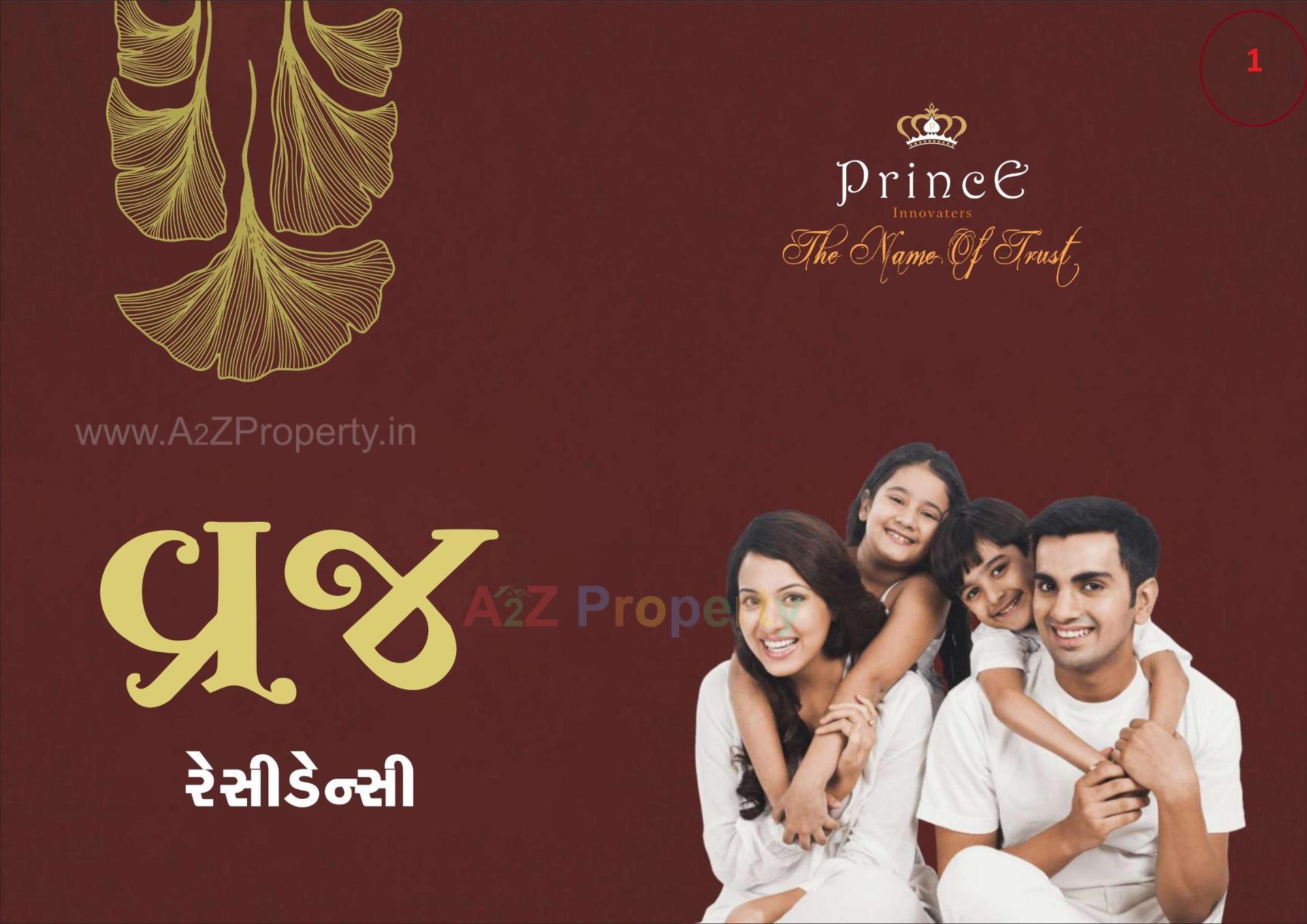  of real estate project Vraj Residency located at Udhna, Surat, Gujarat