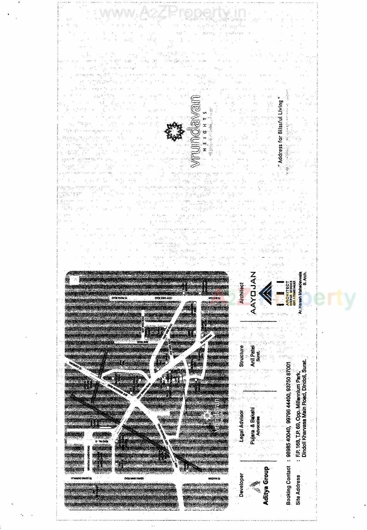  of real estate project Vrundavan Heights located at Dindoli, Surat, Gujarat