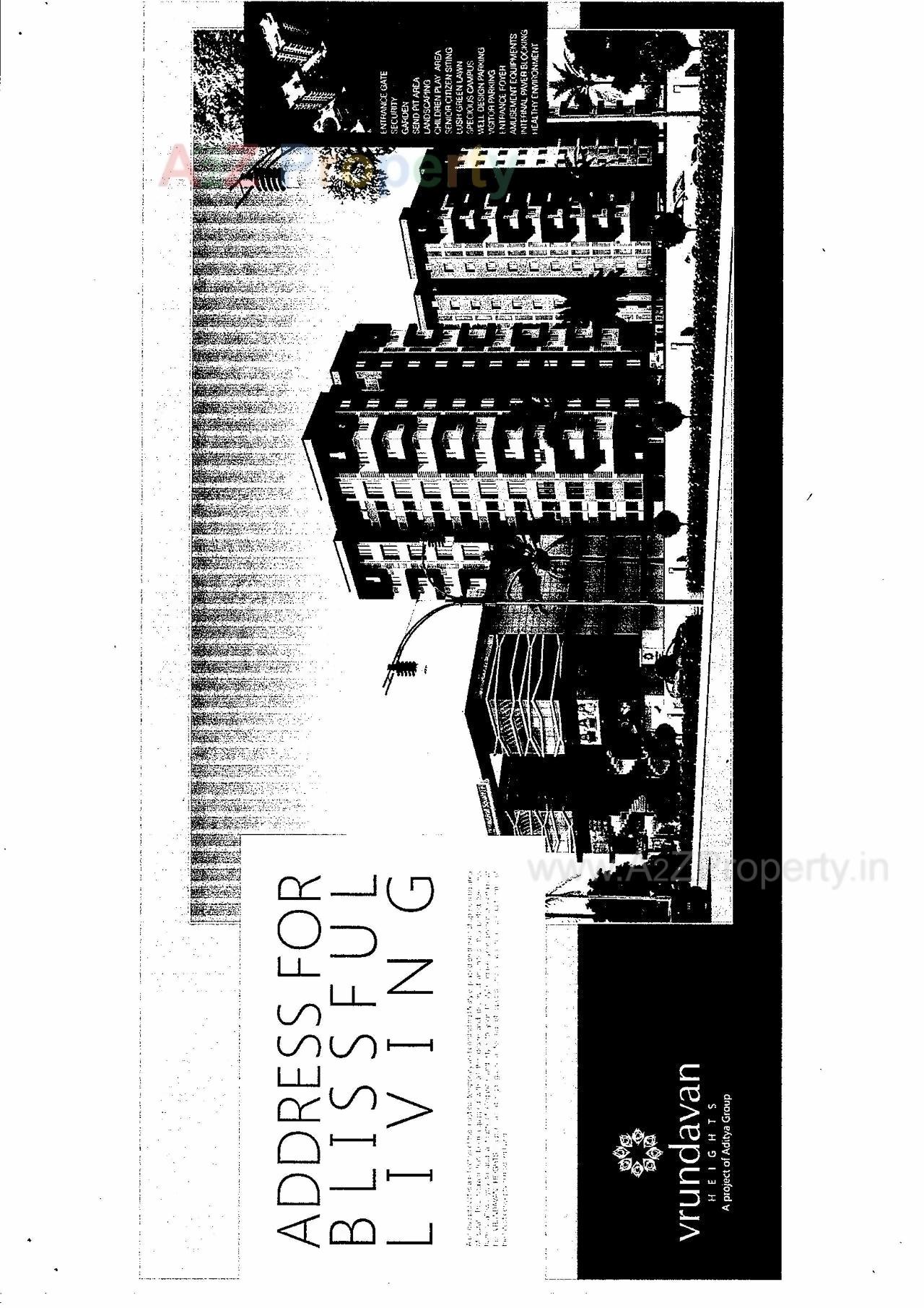  of real estate project Vrundavan Heights located at Dindoli, Surat, Gujarat
