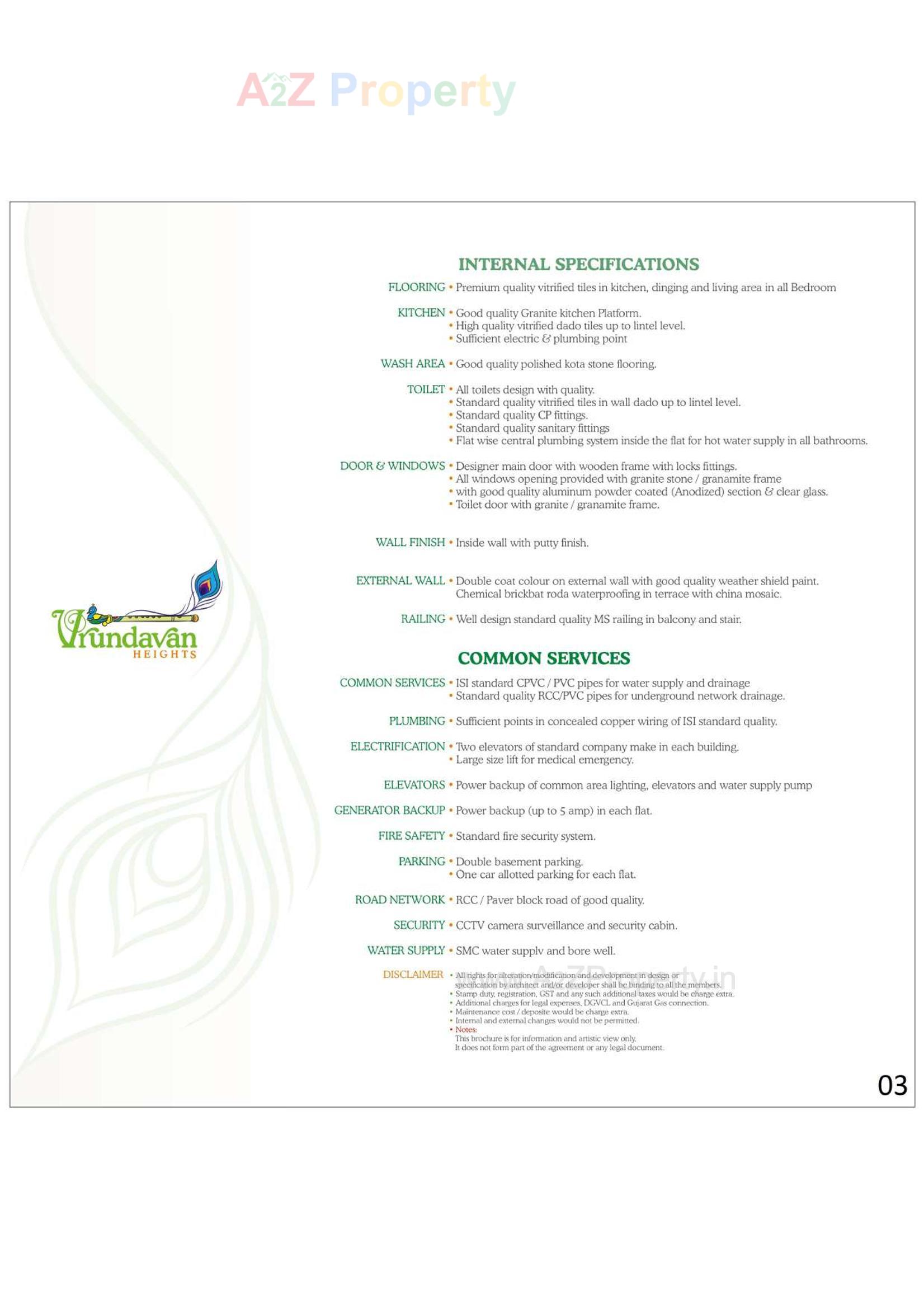  of real estate project Vrundavan Heights located at Bamroli, Surat, Gujarat