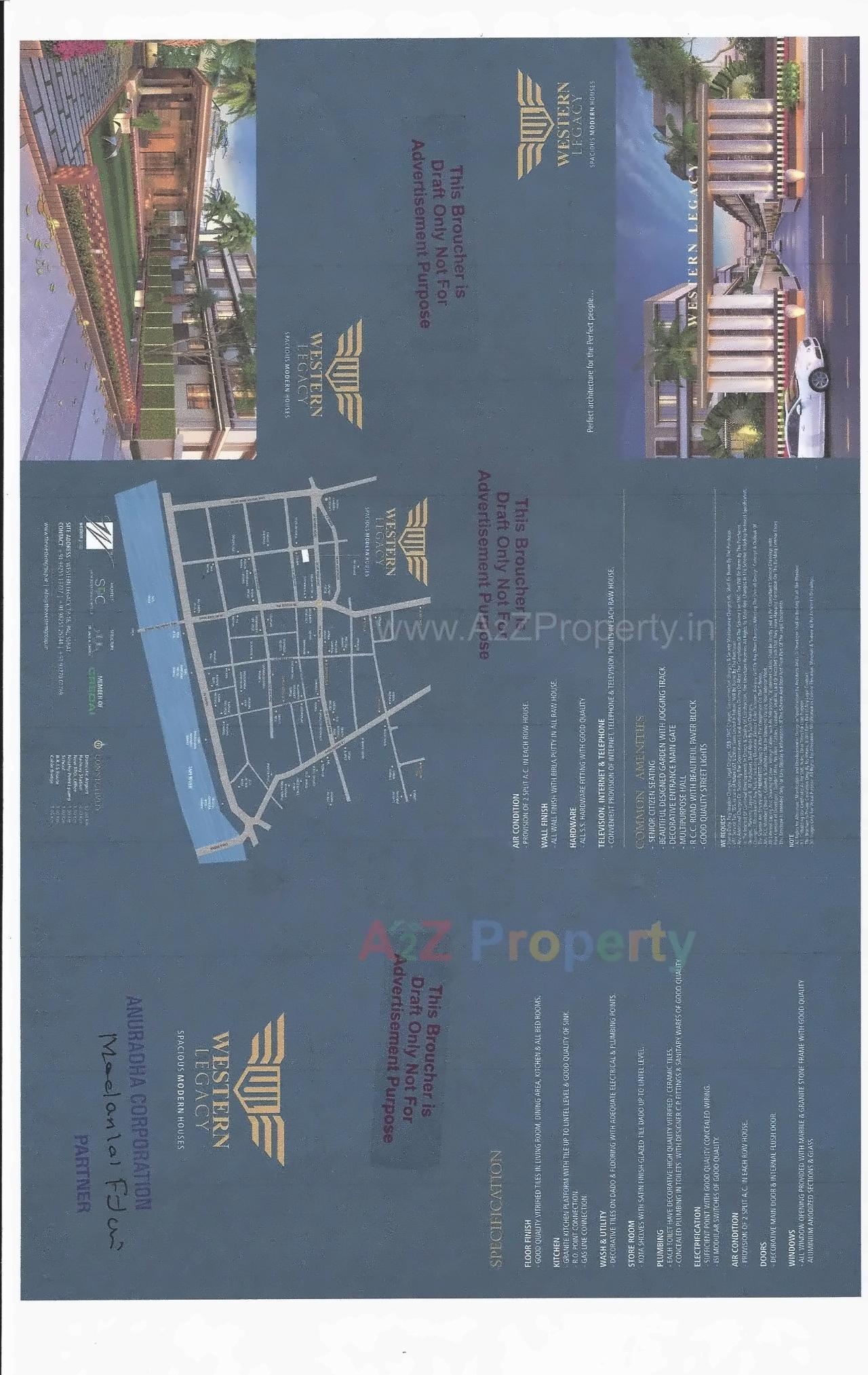  of real estate project Western Legacy located at Pal, Surat, Gujarat