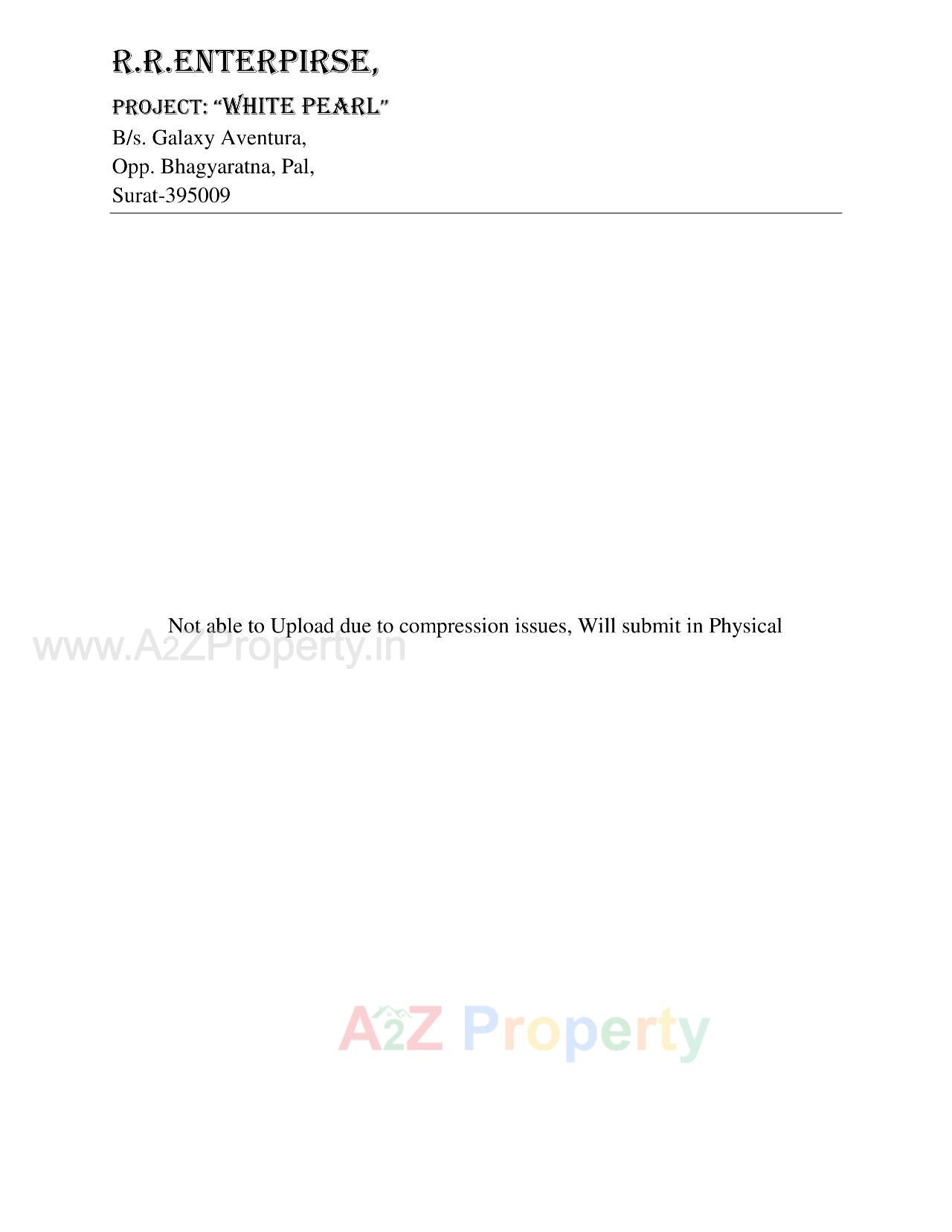  of real estate project White Pearl located at Pal, Surat, Gujarat