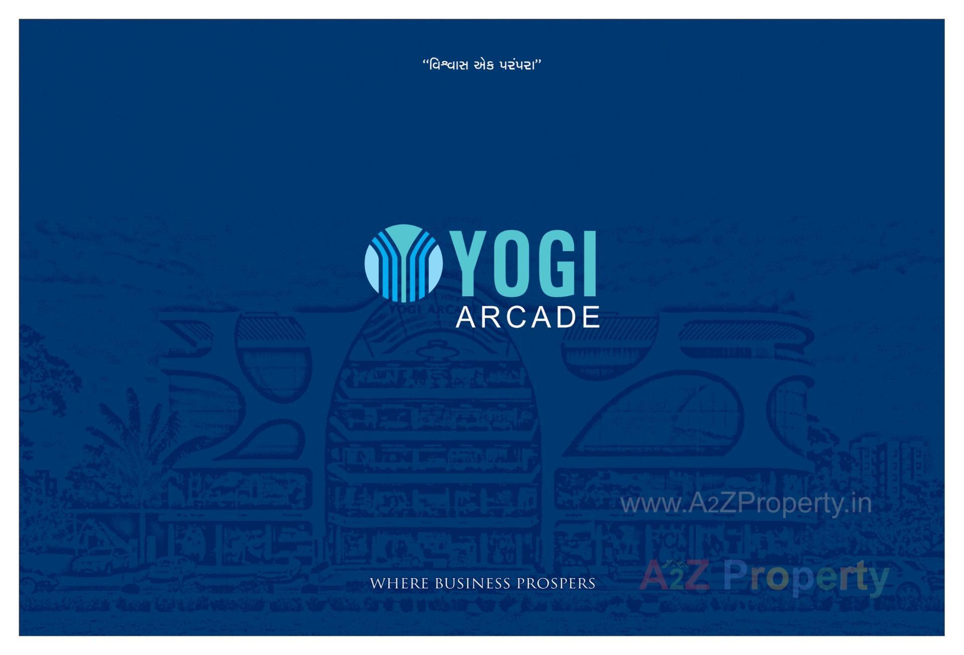  of real estate project Yogi Arcade located at Kosad, Surat, Gujarat