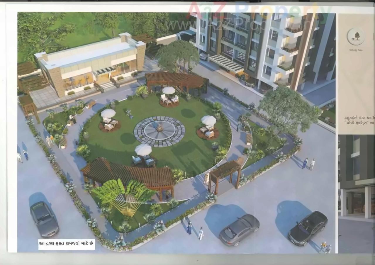 Layout of real estate project Yogi Hieghts located at Puna, Surat, Gujarat