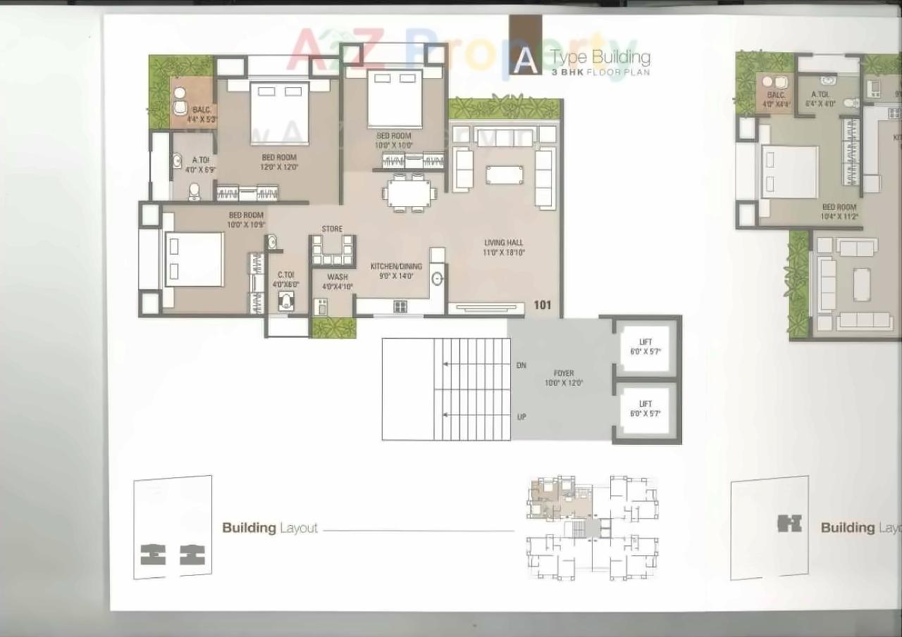 Layout of real estate project Yogi Hieghts located at Puna, Surat, Gujarat