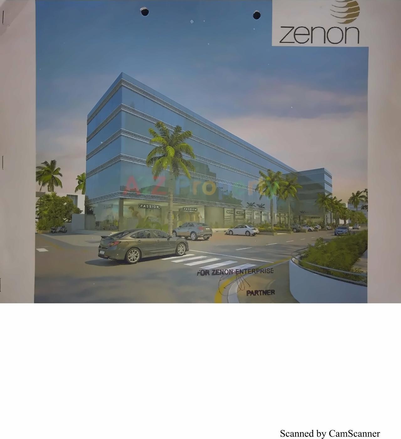 3D Elevation of real estate project Zenon located at Majura, Surat, Gujarat