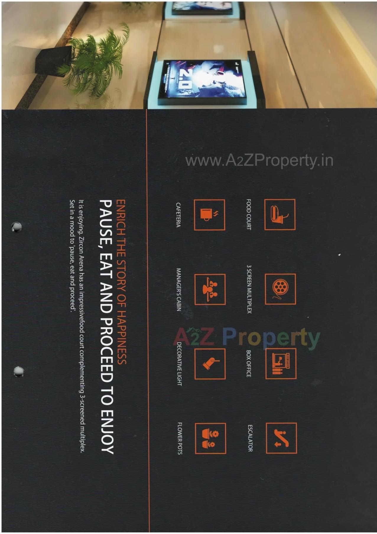 Amenities of Zircon Arena