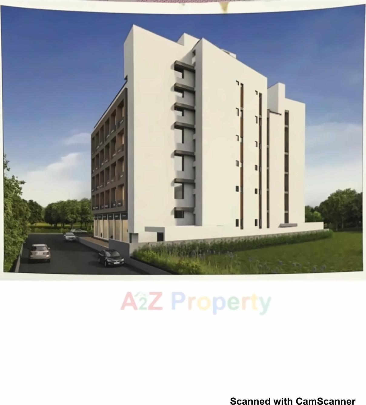 3D Elevation of real estate project 2  Millennium Plaza located at Wadhwan, Surendranagar, Gujarat