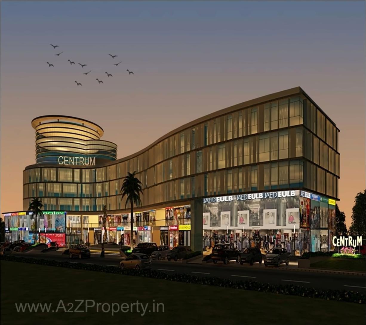 3D Elevation of real estate project Centrum located at Wadhwan, Surendranagar, Gujarat