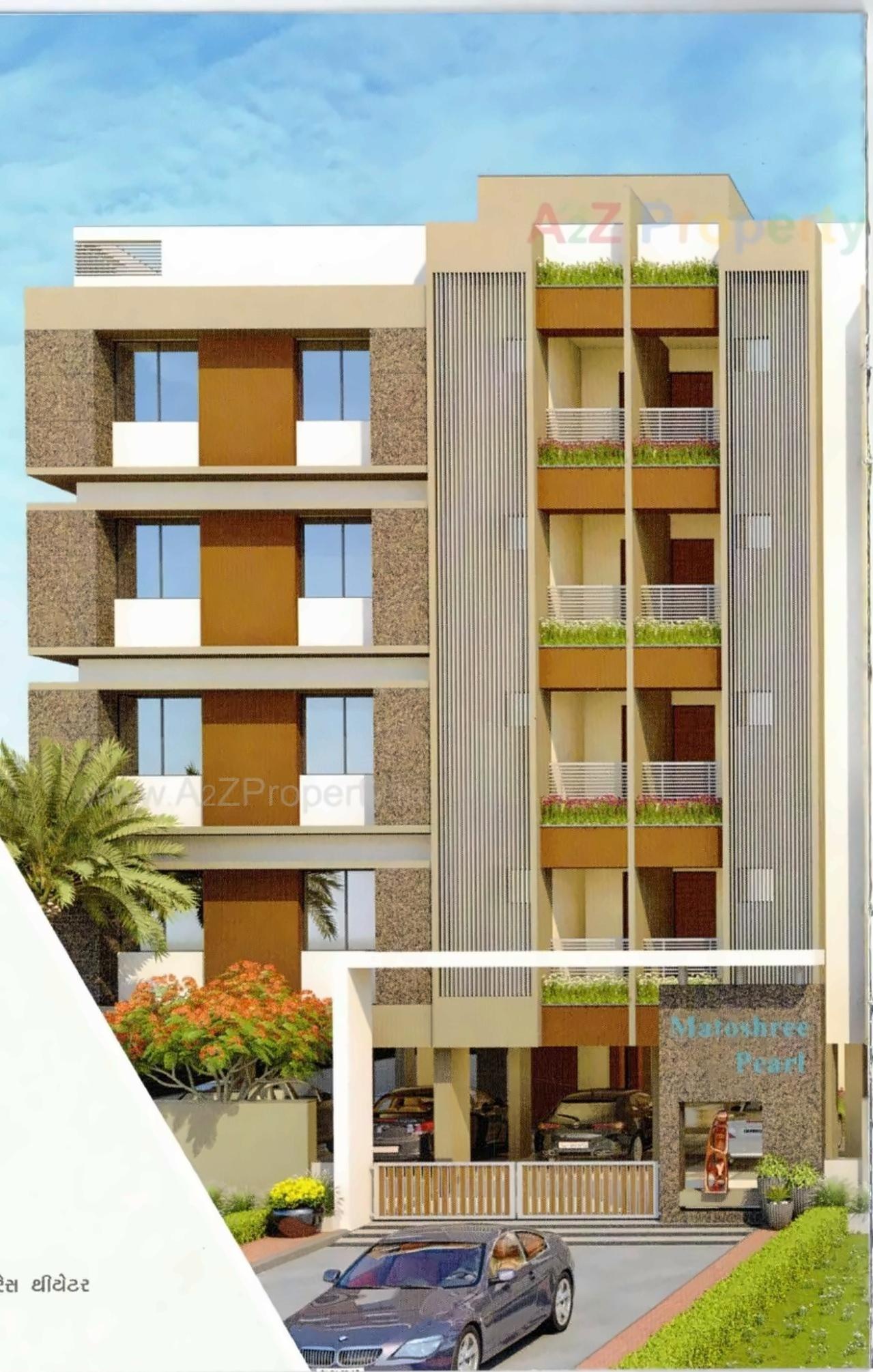 3D Elevation of real estate project Matoshree Pearl located at Surendranagar, Surendranagar, Gujarat