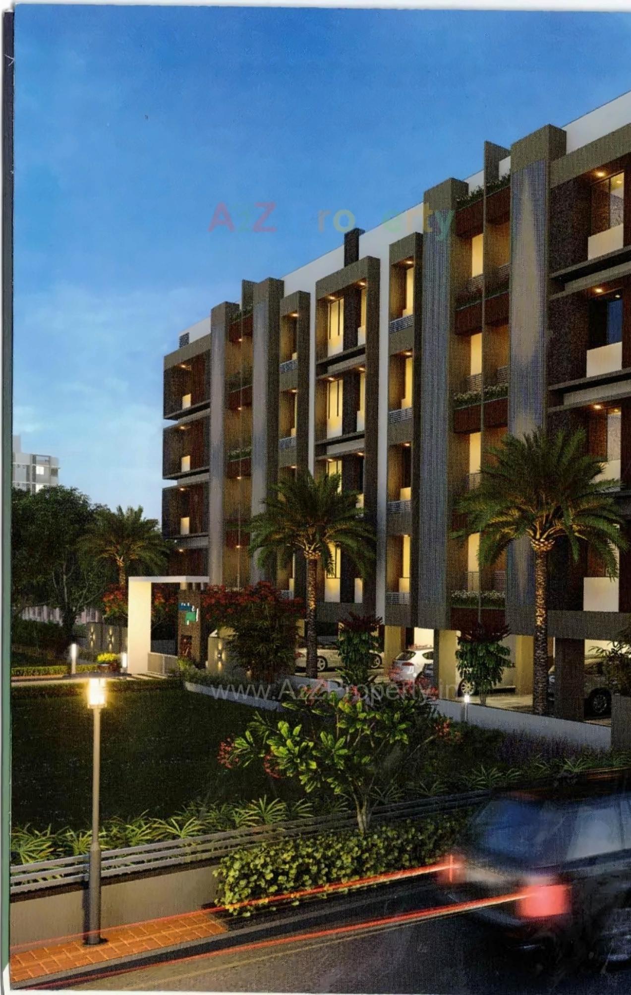 3D Elevation of real estate project Matoshree Pearl located at Surendranagar, Surendranagar, Gujarat