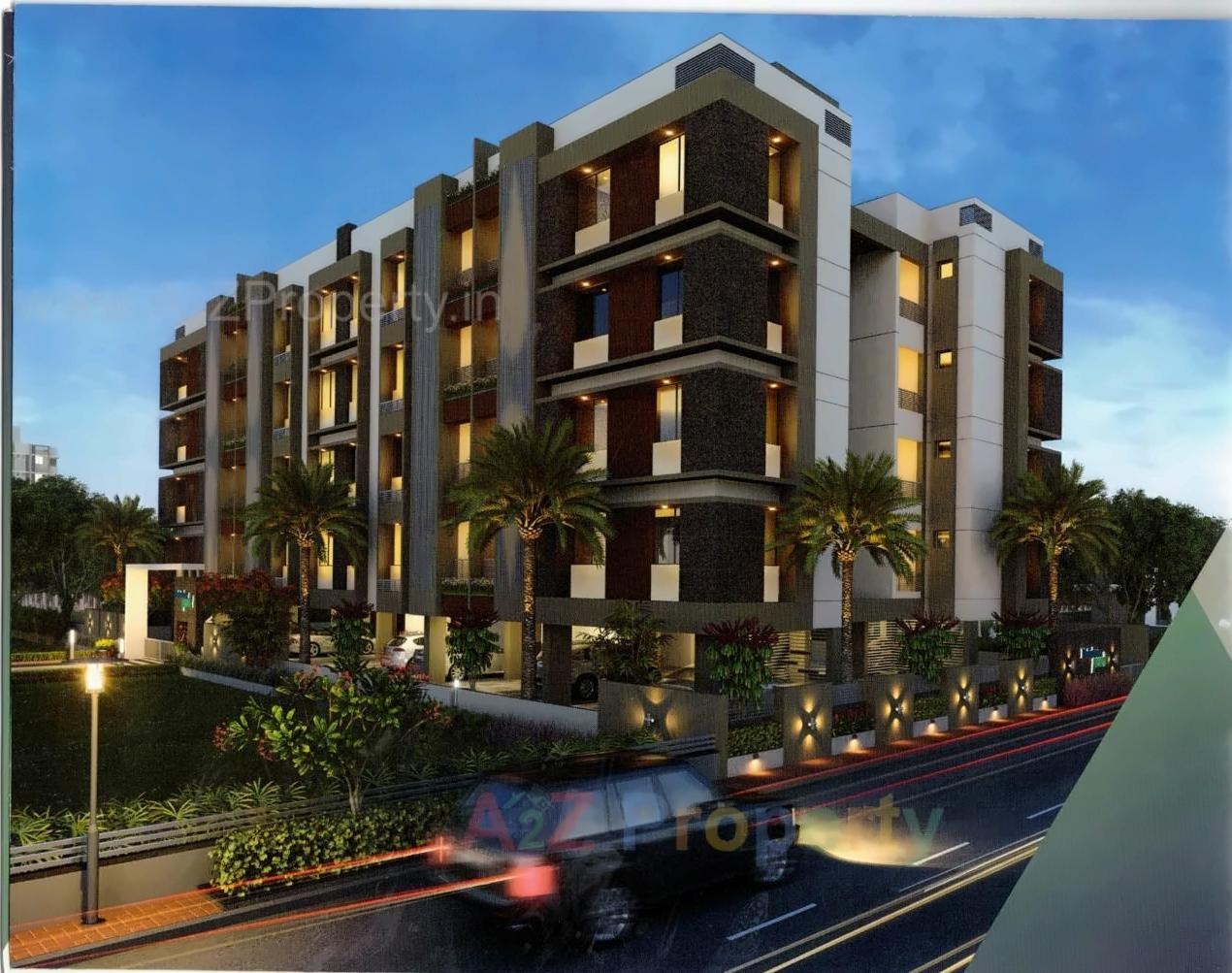 3D Elevation of real estate project Matoshree Pearl located at Surendranagar, Surendranagar, Gujarat