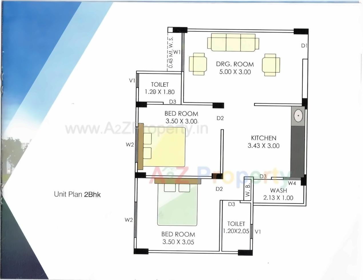 Layout of real estate project Matoshree Pearl located at Surendranagar, Surendranagar, Gujarat