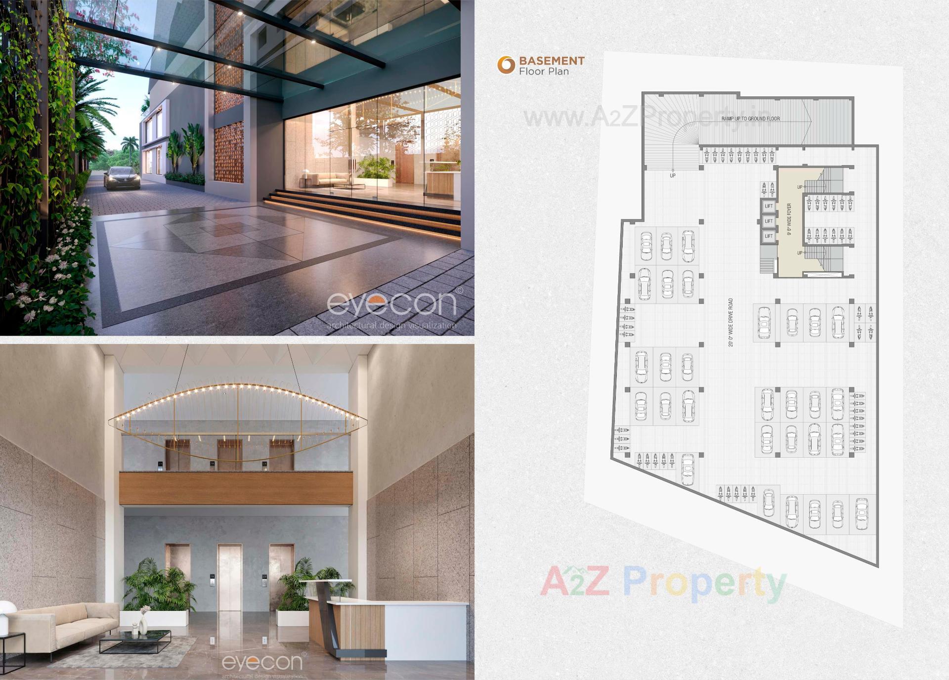 Layout of real estate project Milan Icon located at Surendranagar, Surendranagar, Gujarat