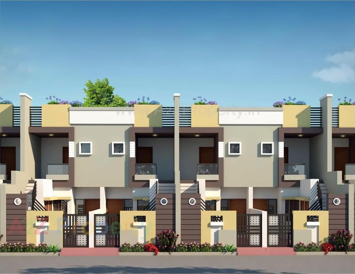 3D Elevation of real estate project Sant Savaiyanath Township located at Wadhwan, Surendranagar, Gujarat