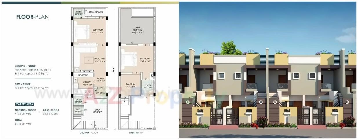Layout of real estate project Sant Savaiyanath Township located at Wadhwan, Surendranagar, Gujarat