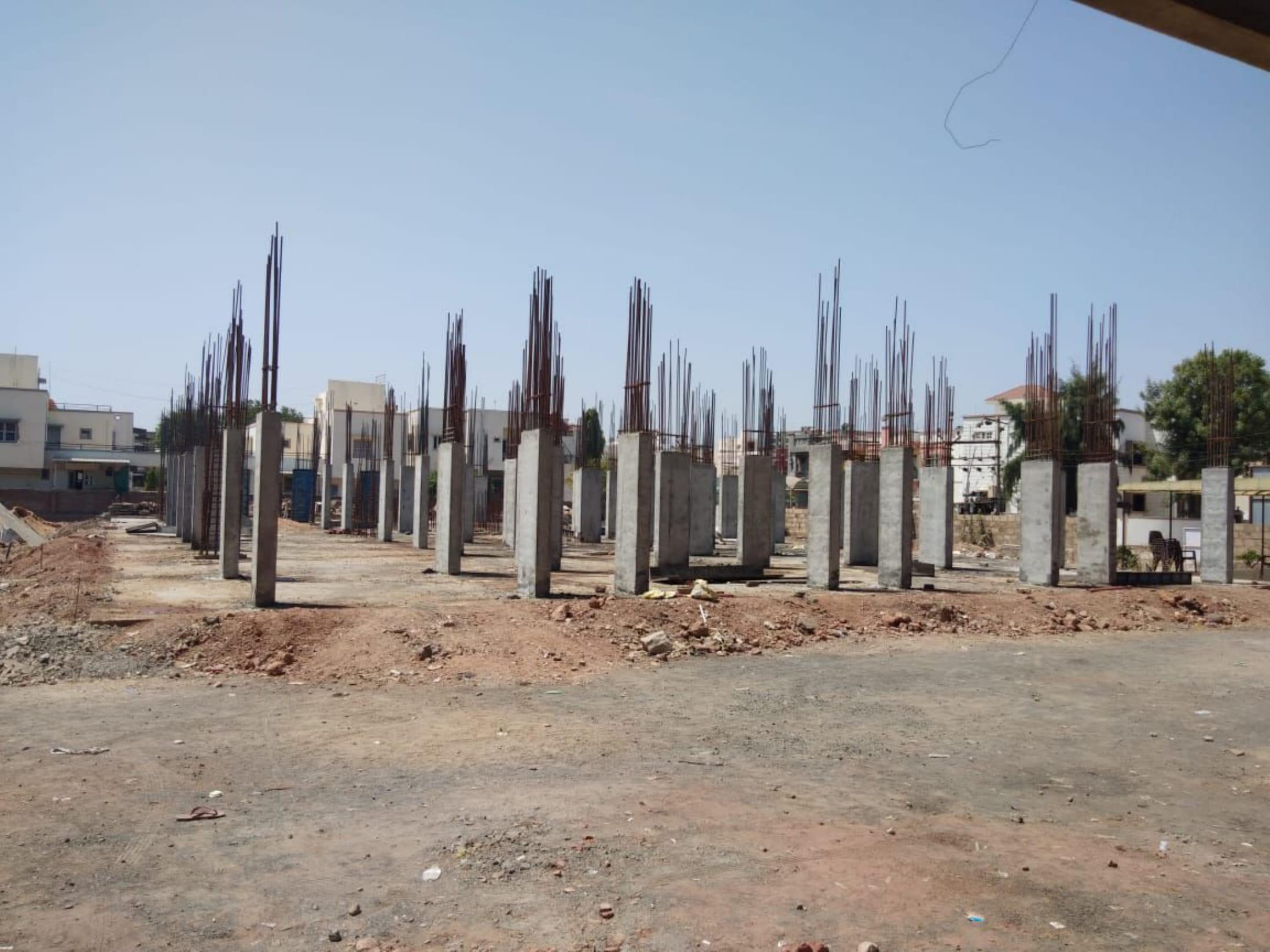 156237_const of real estate project Shiv Orchid located at Wadhwan, Surendranagar, Gujarat