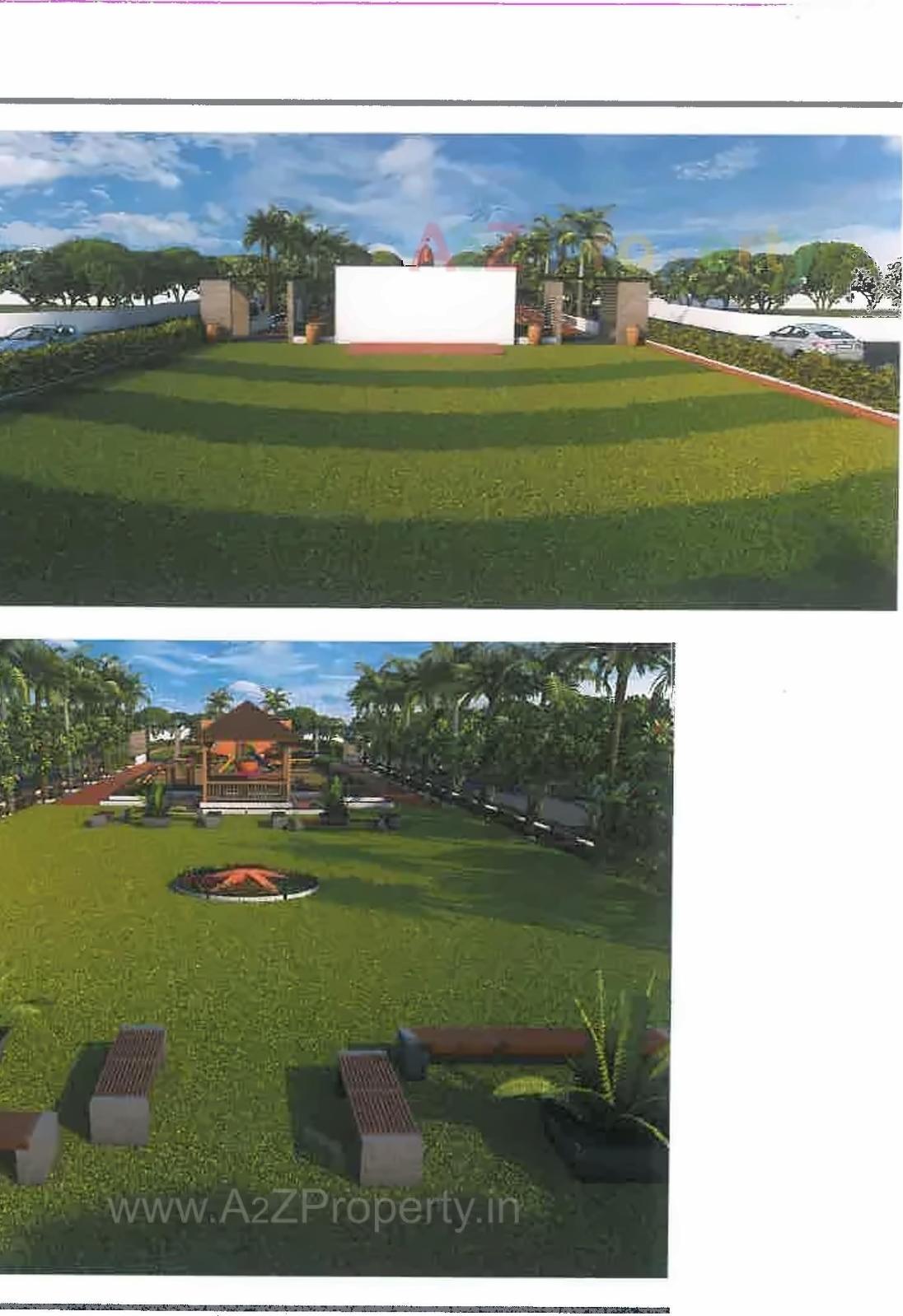 3D Elevation of real estate project Shiv Sarjan located at Wadhwan, Surendranagar, Gujarat