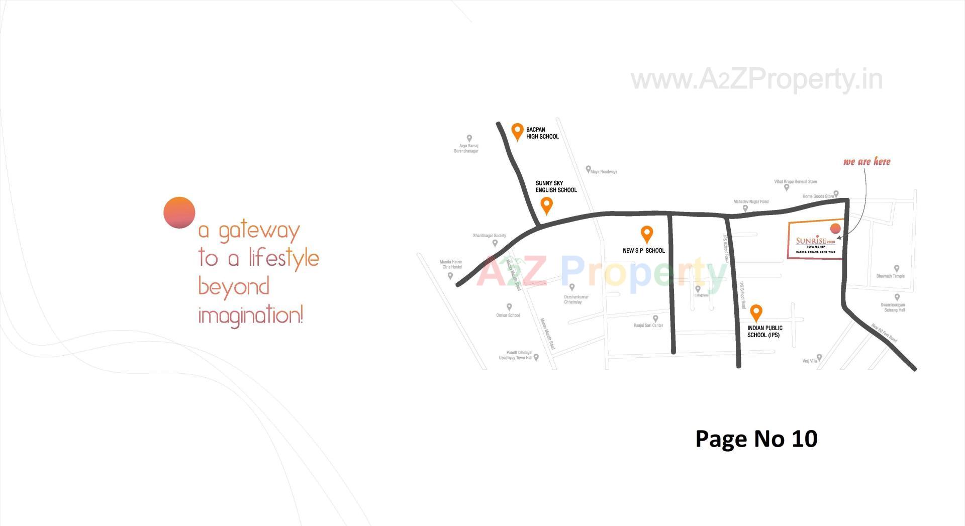  of real estate project Sunrise 2020 Township located at Wadhwan, Surendranagar, Gujarat