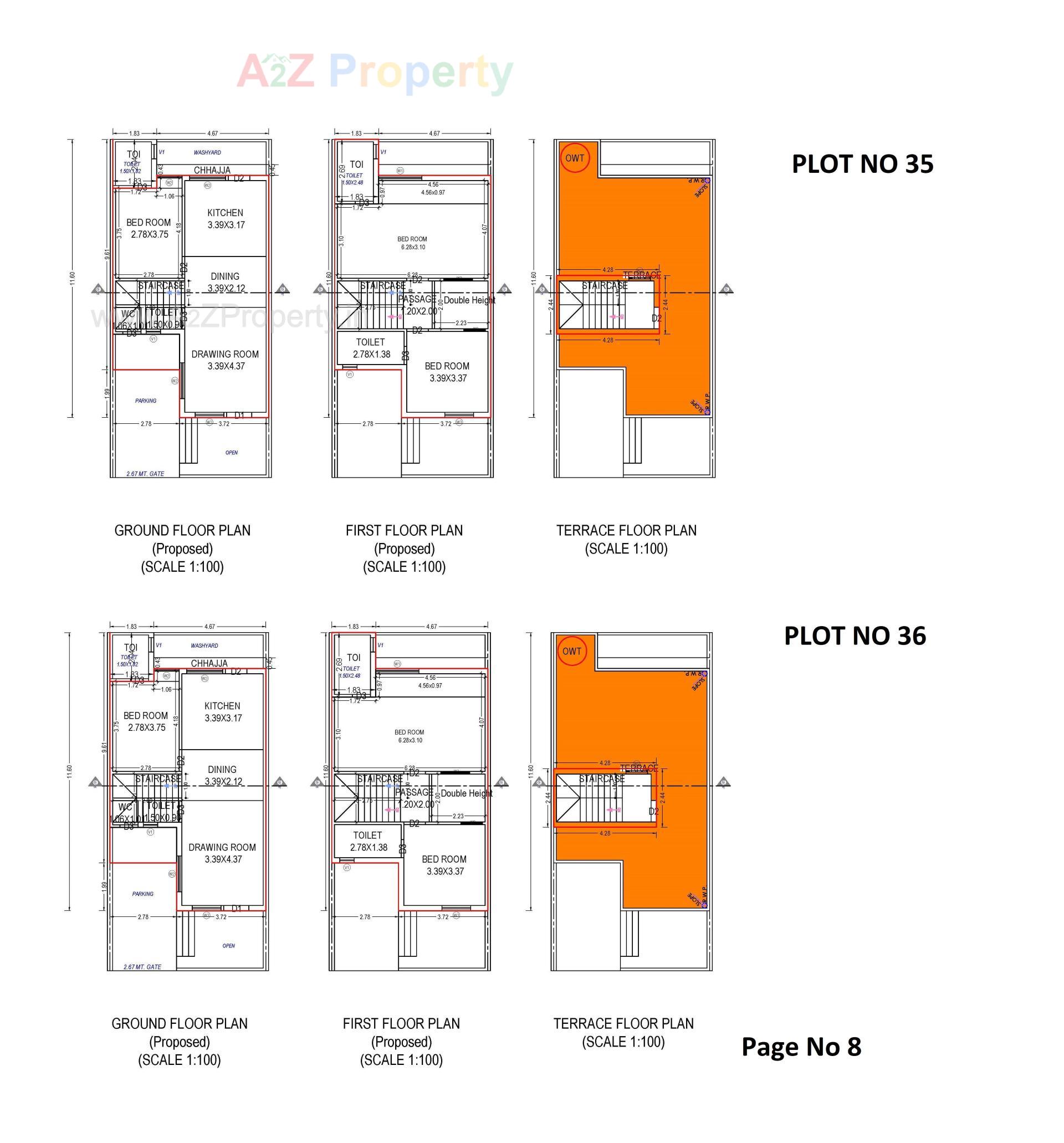 Layout of real estate project Sunrise 2020 Township located at Wadhwan, Surendranagar, Gujarat