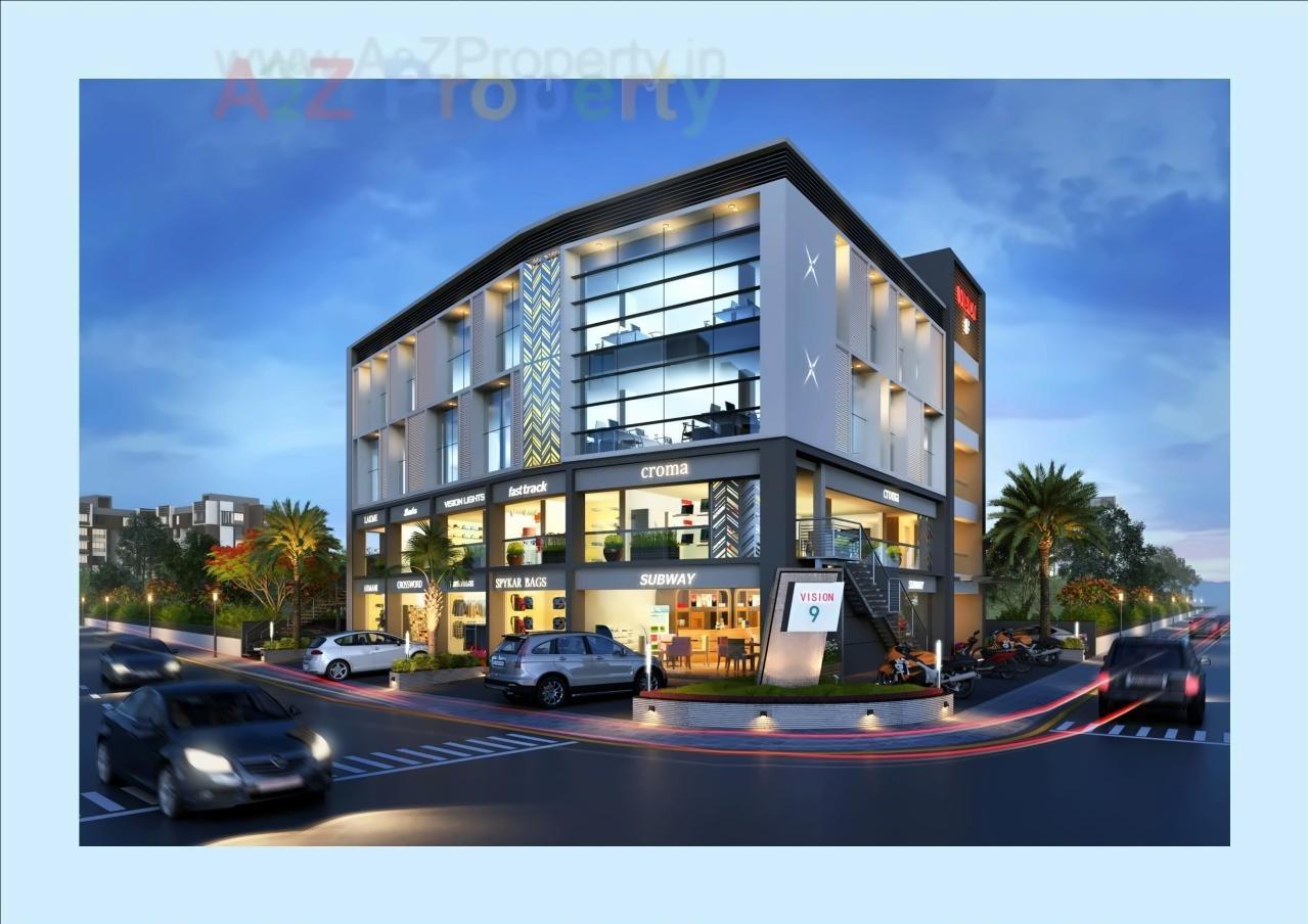 3D Elevation of real estate project Vision located at Surendranagar, Surendranagar, Gujarat